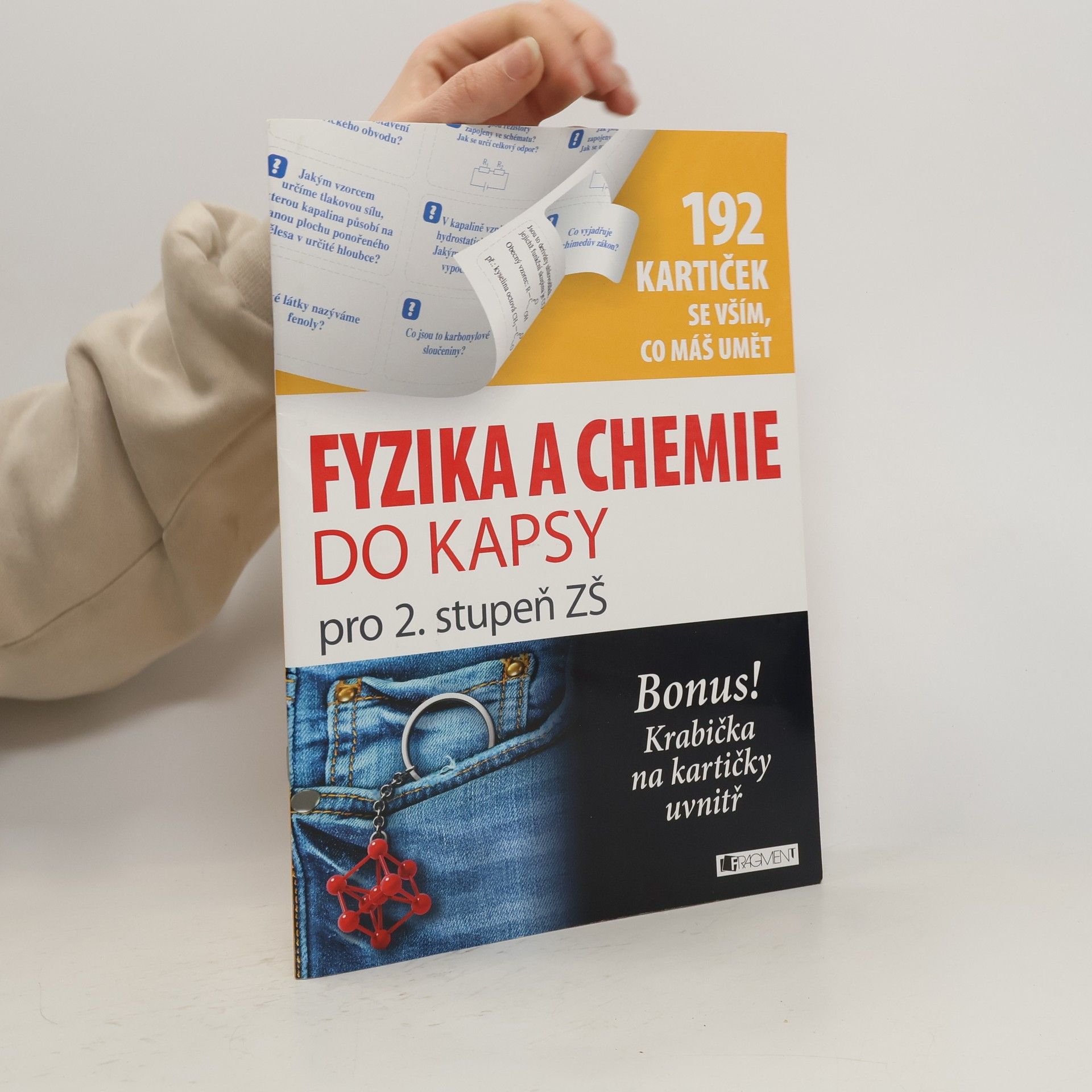 Jan Řasa Fyzika a chemie do kapsy pro 2. stupeň ZŠ. 192 kartiček se vším, co máš umět