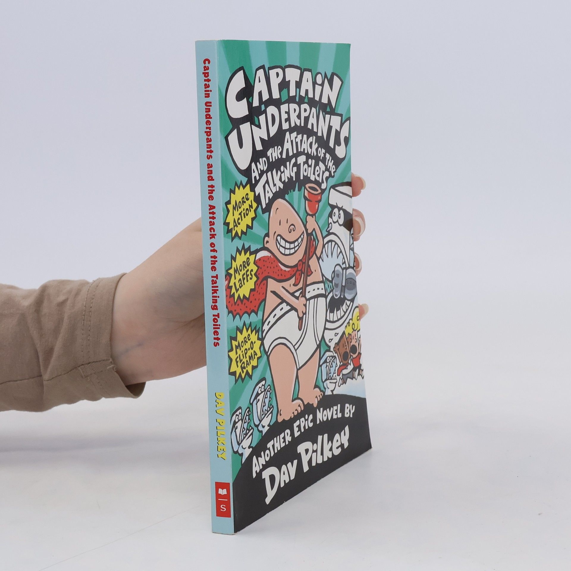 Dav Pilkey Captain Underpants and the attack of the talking toilets