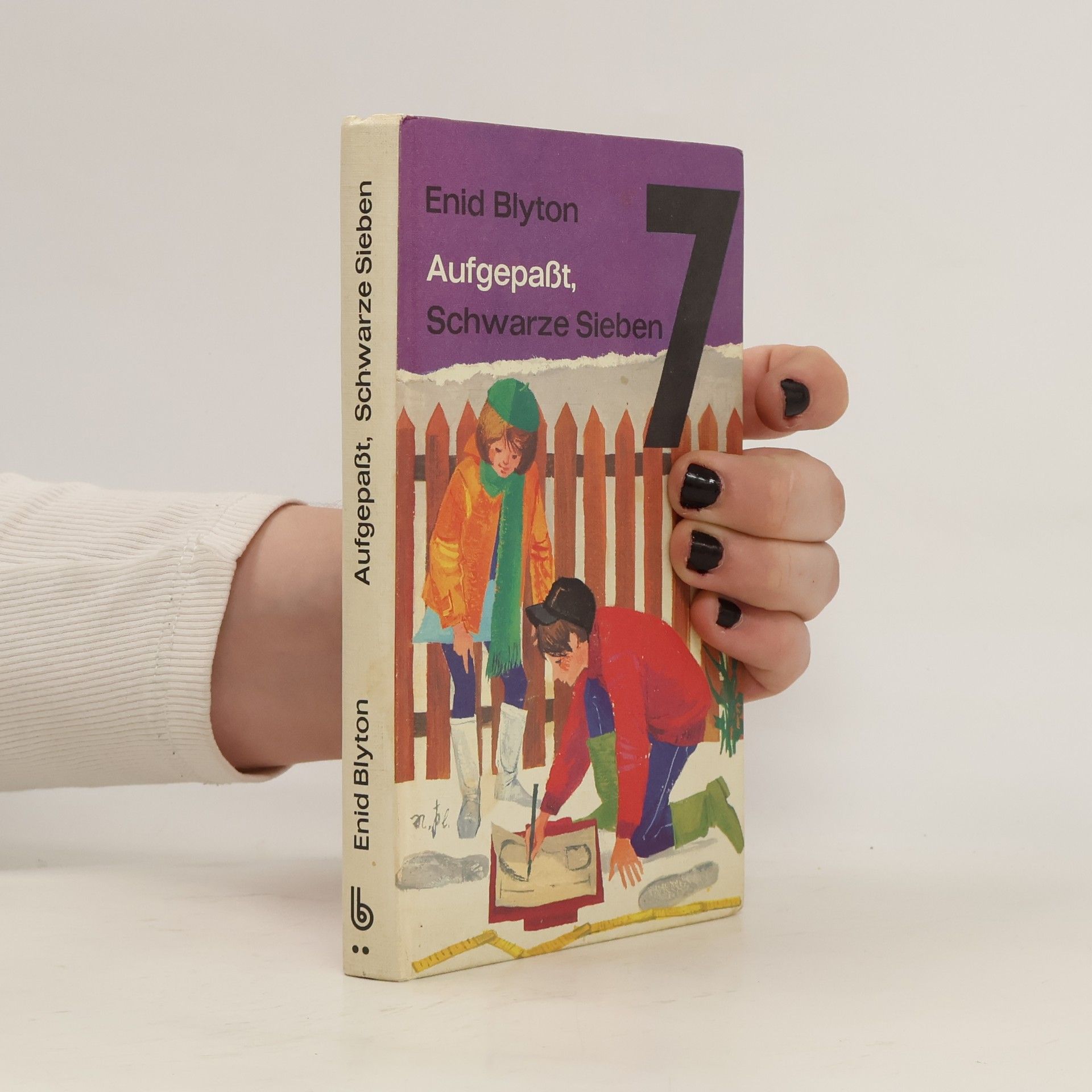 Enid Blyton Aufgepaßt, schwarze Sieben