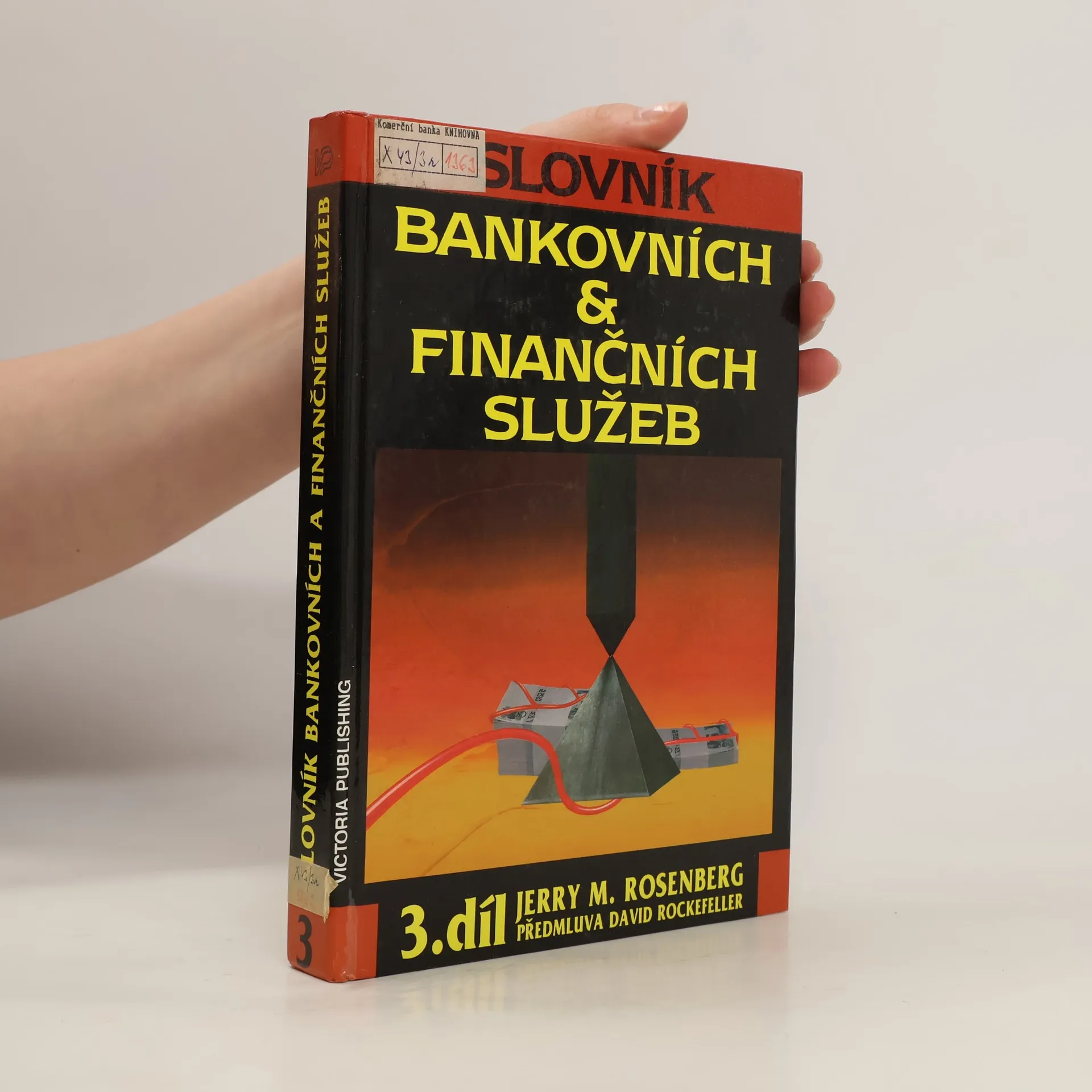 Slovník bankovních & finančních služeb 3. díl | Book | Hardcover | Jerry Martin Rosenberg | CS, EN