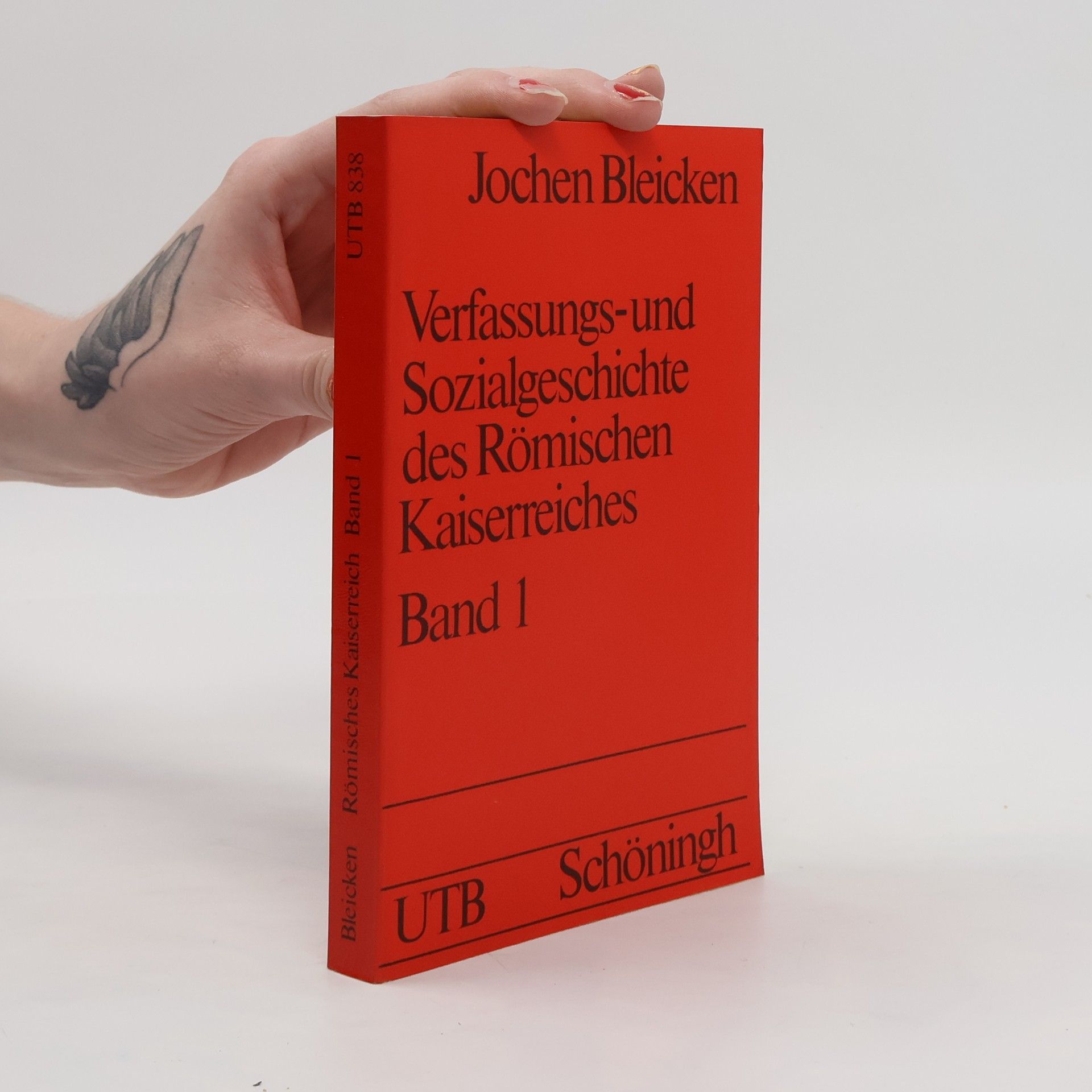 Jochen Bleicken Verfassungs- und Sozialgeschichte des römischen Kaiserreiches