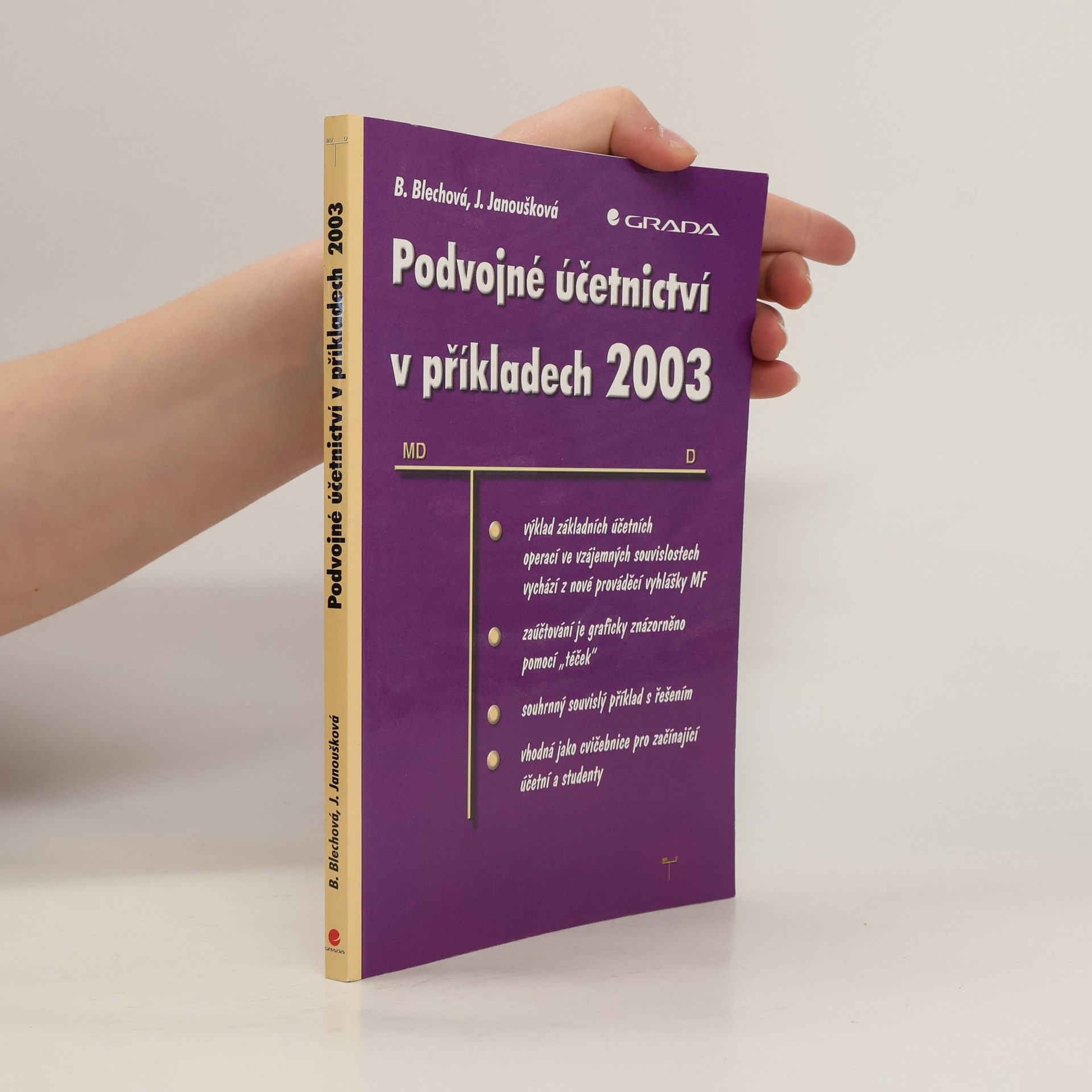 Jana Janoušková Podvojné účetnictví v příkladech 2003