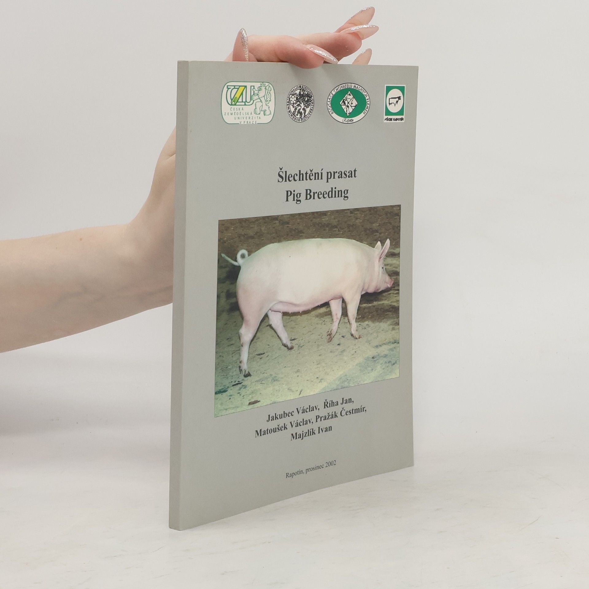 Václav Jakubec Šlechtění prasat = Pig breeding