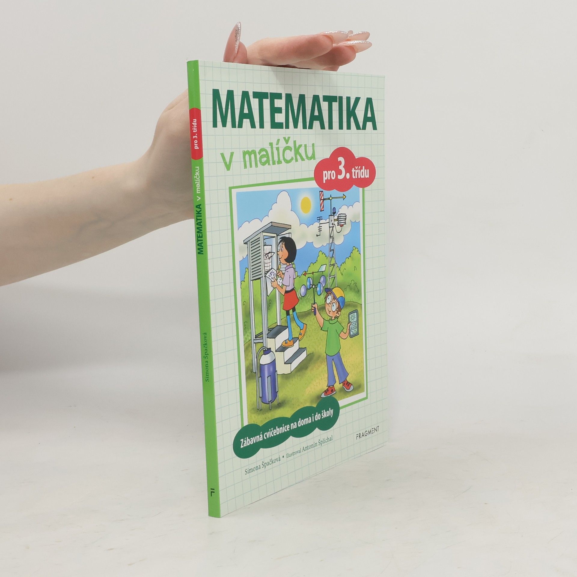 Simona Špačková Matematika v malíčku pro 3. třídu