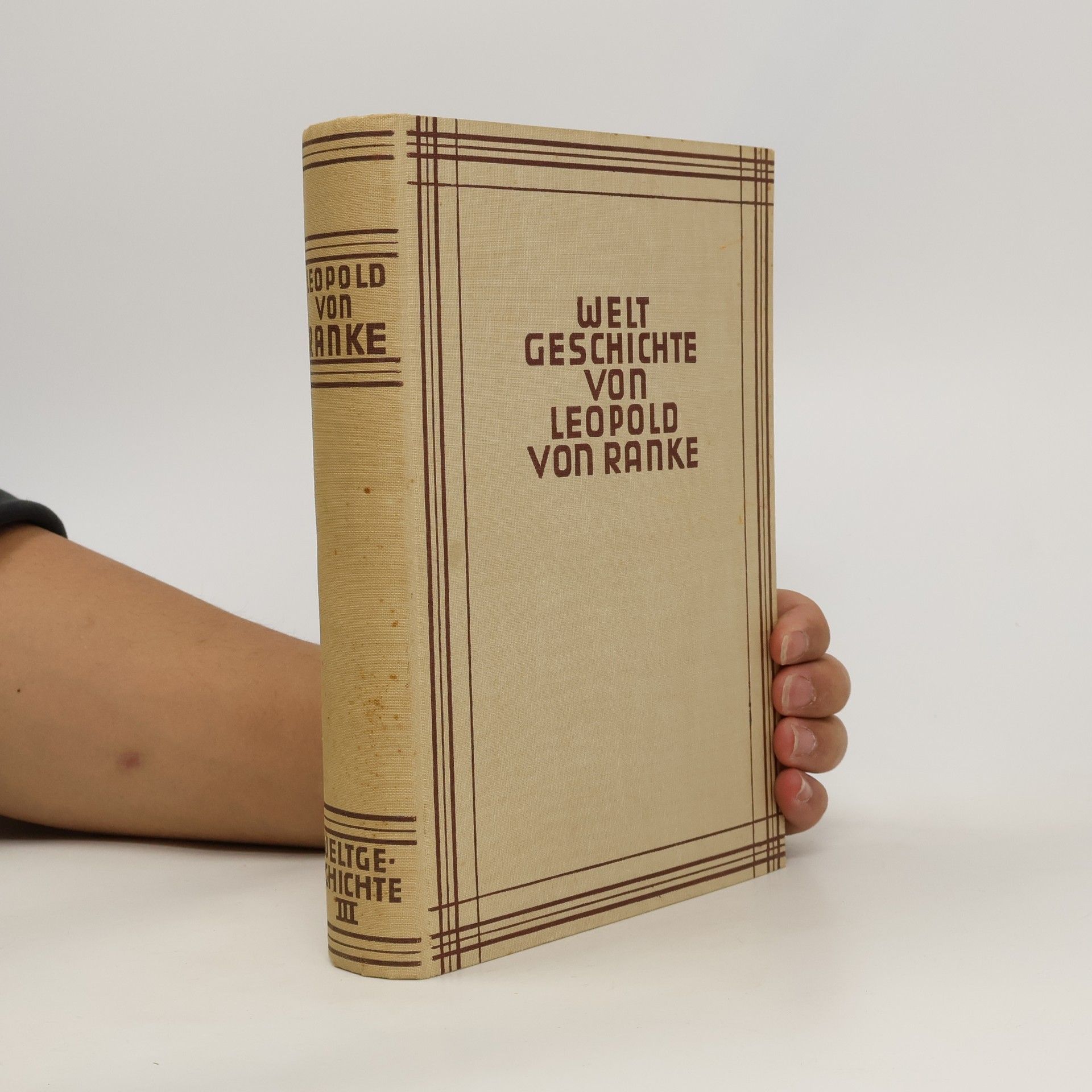 Leopold von Ranke Weltgeschichte Band 5. Historische Meisterwerke