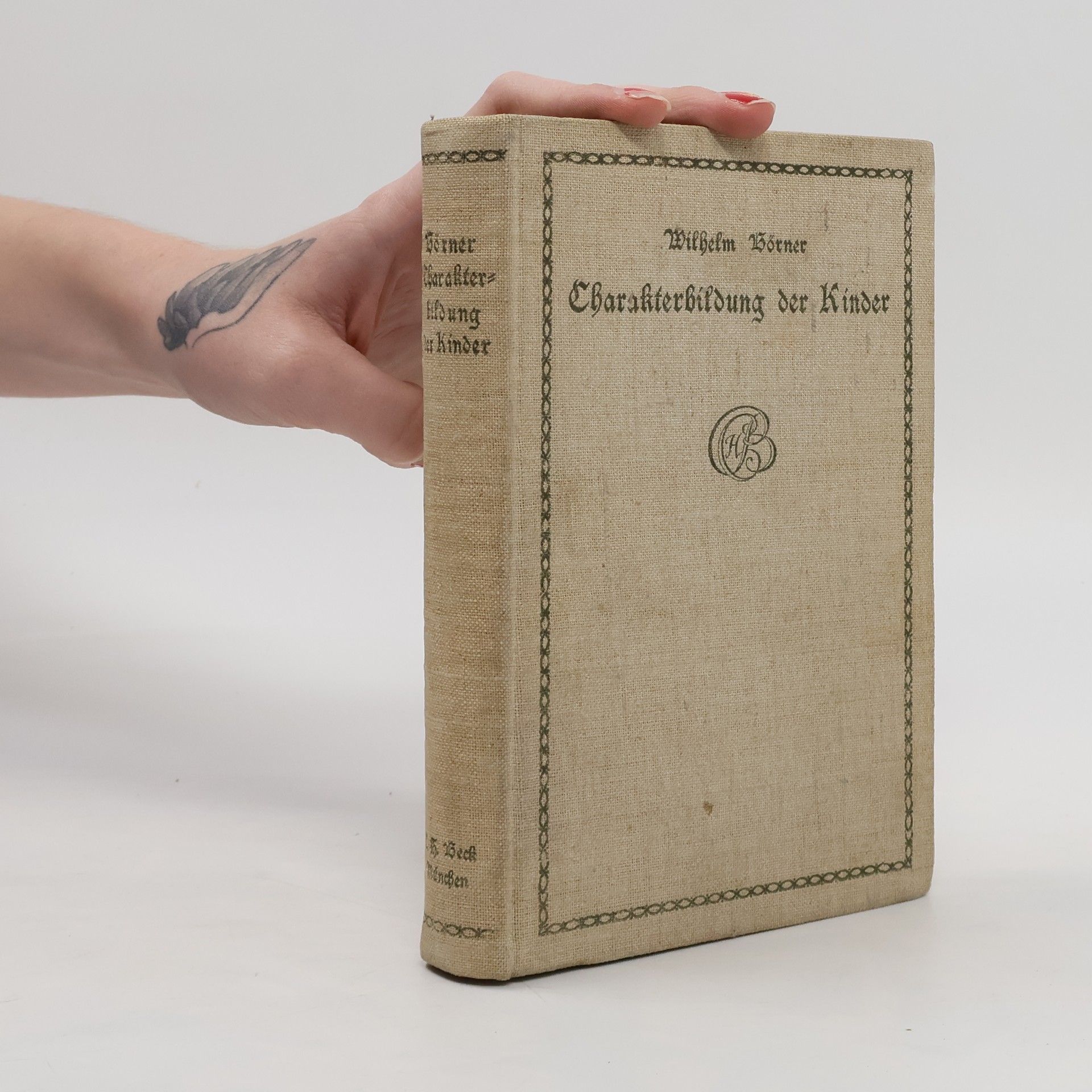 Wilhelm Börner Charakterbildung der Kinder
