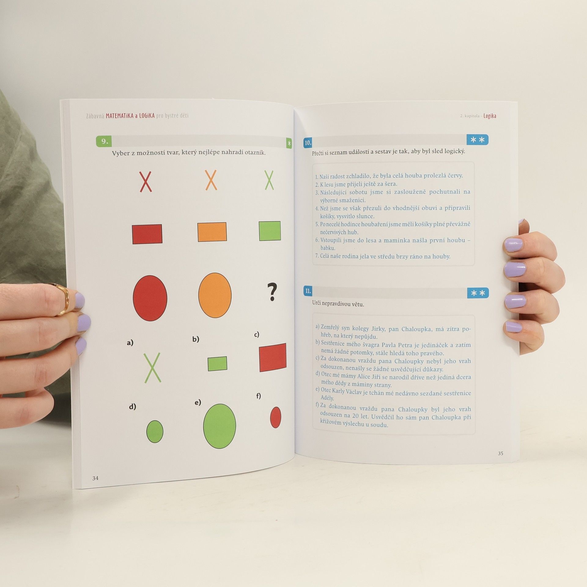 Václav Fořtík Zábavná matematika a logika pro bystré děti