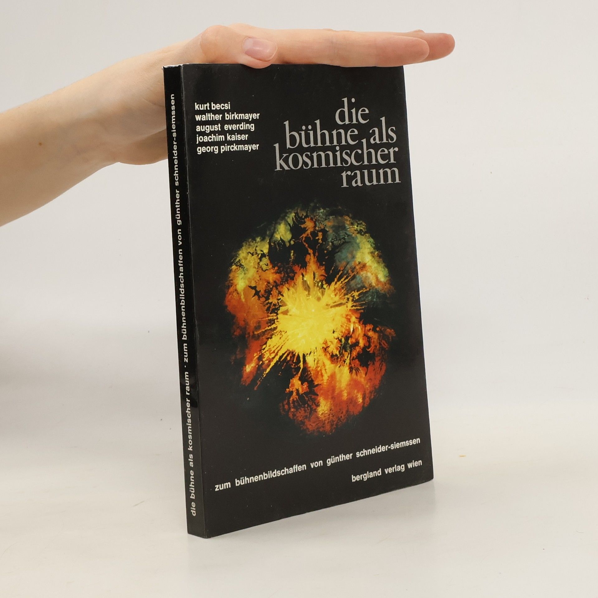 Kurt Becsi Die Bühne als kosmischer Raum