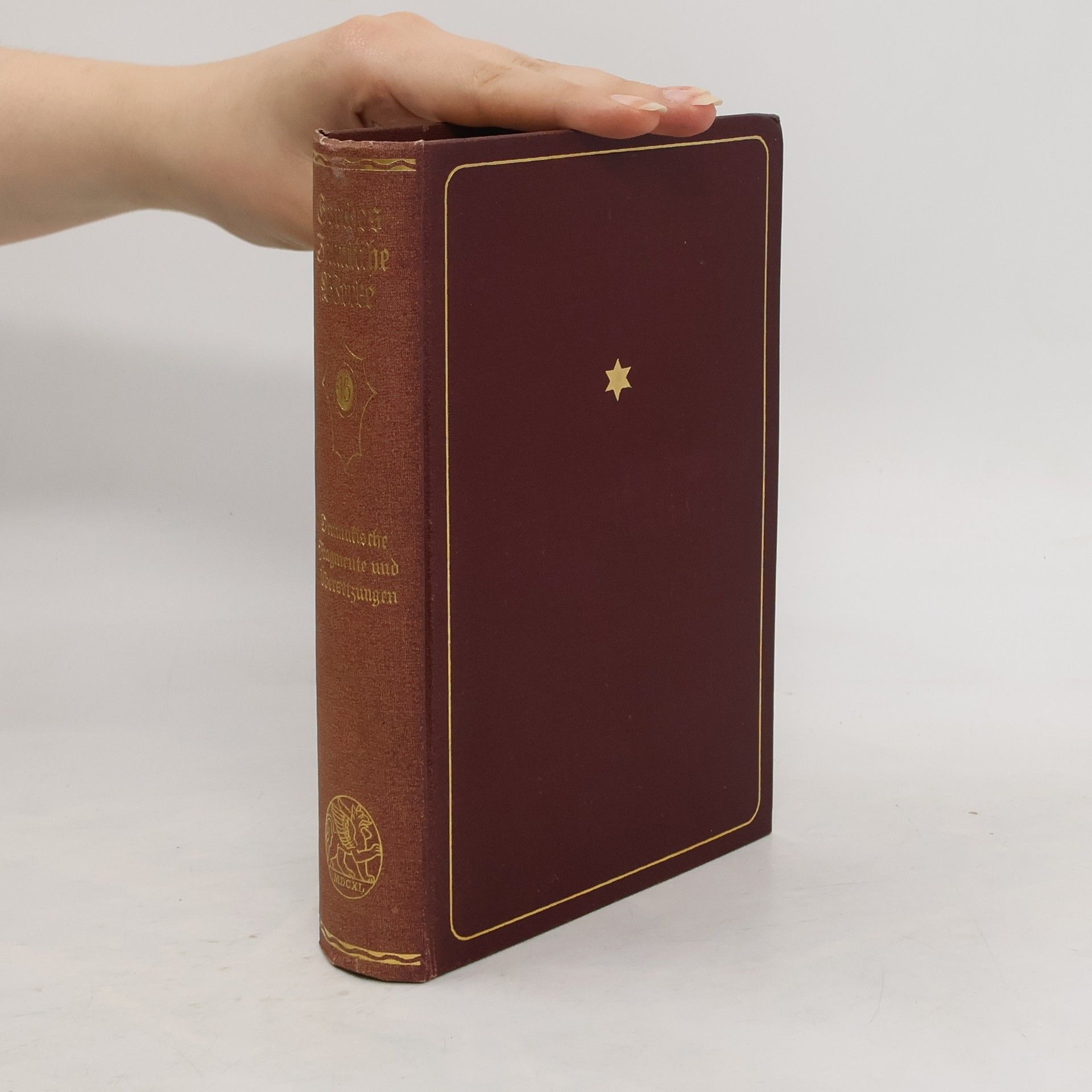 Johann Wolfgang von Goethe Goethes Sämtliche Werke 15