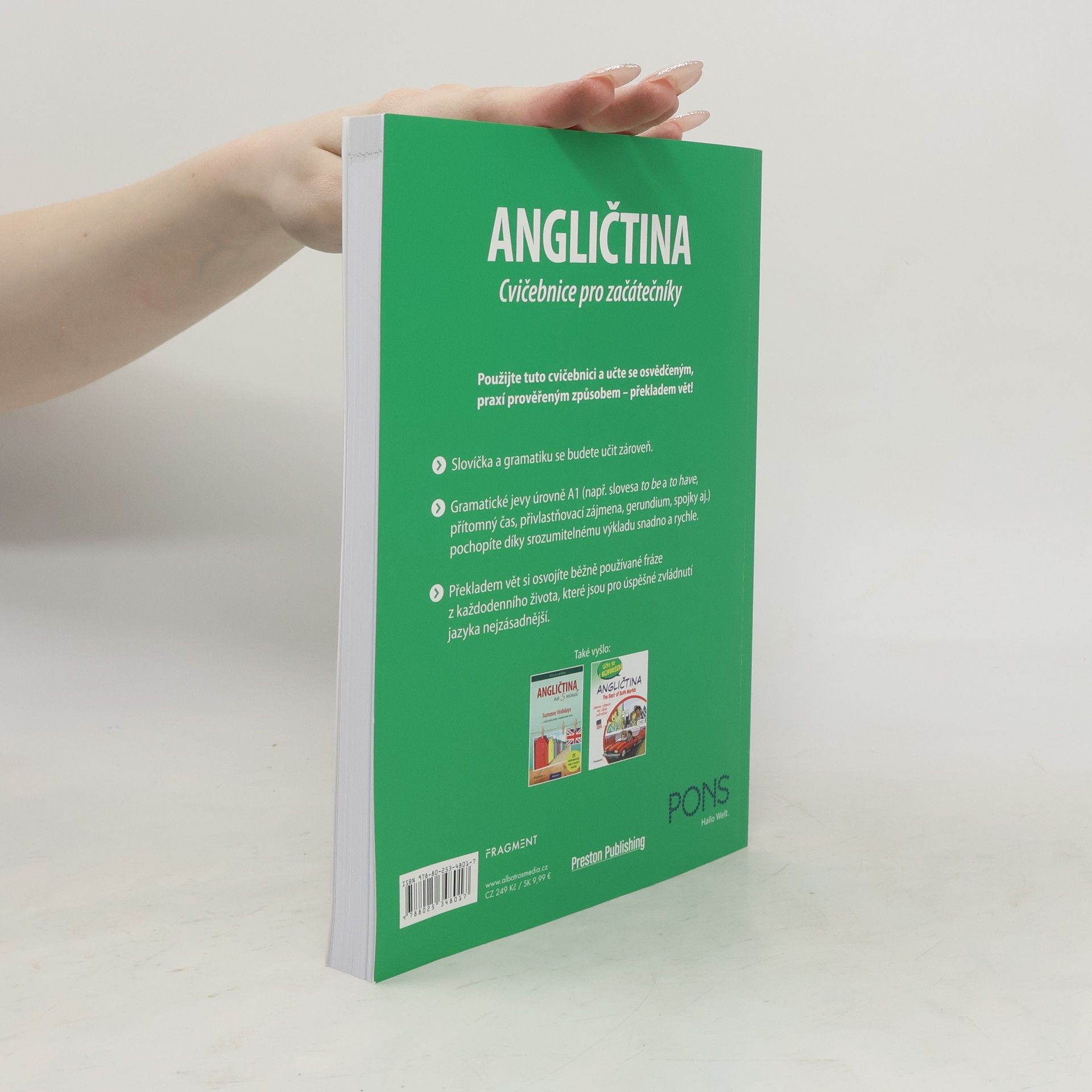 Autorenkollektiv Angličtina. Cvičebnice pro začátečníky A1