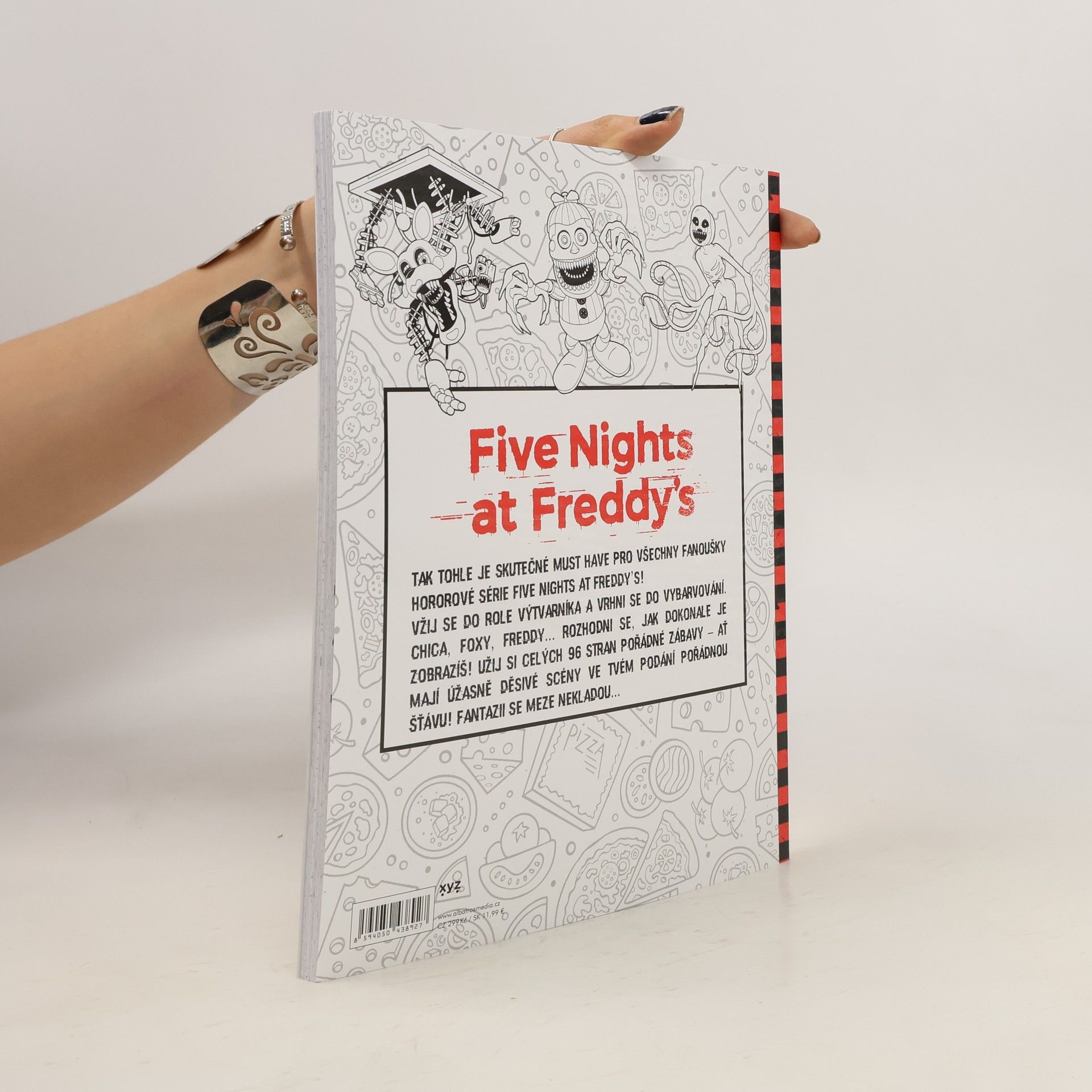 Scott Cawthon Five Nights at Freddy's. Oficiální Freddyho omalovánky