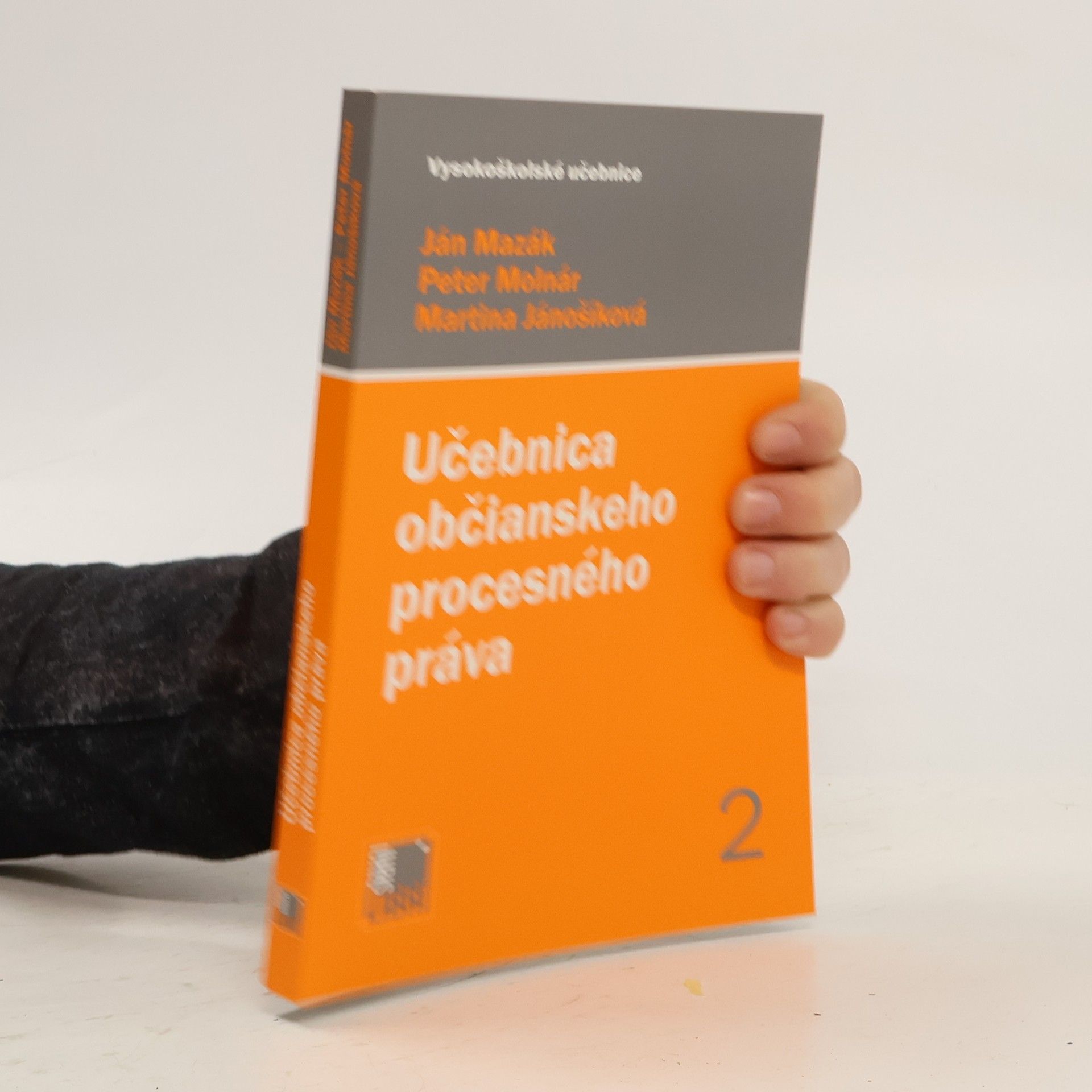 Ján Mazák Učebnica občianskeho procesného práva. 2