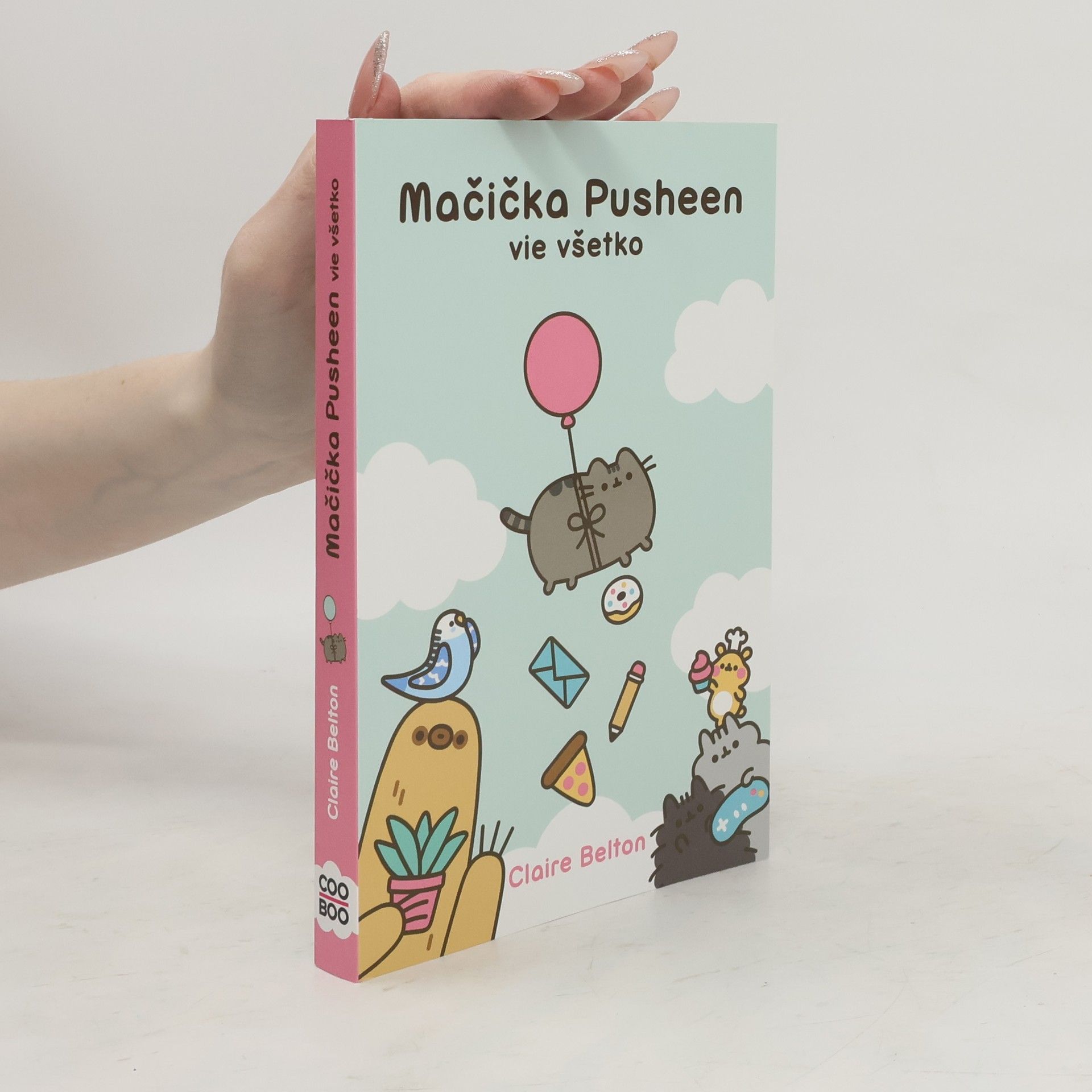Claire Belton Mačička Pusheen vie všetko