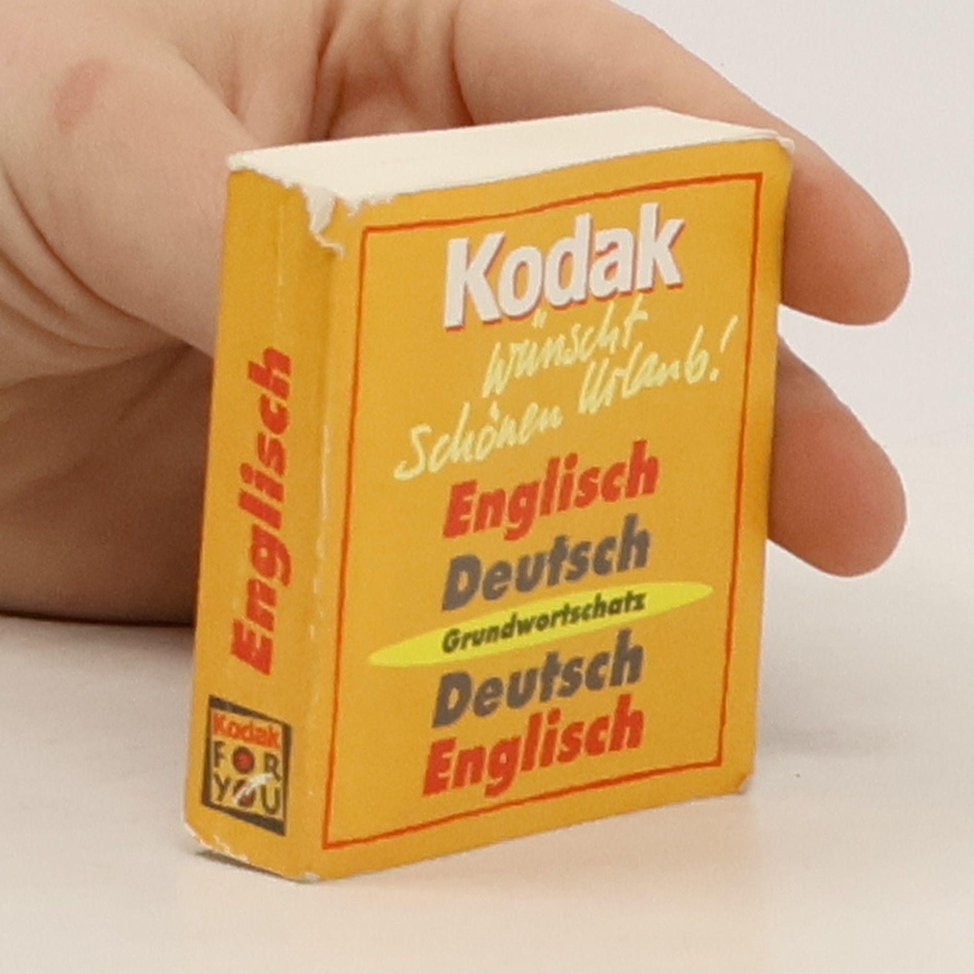 Collectif d'auteurs Kodak wünscht schönen Urlaub! Grundwortschatz. Englisch - Deutsch / Deutsch - Englisch