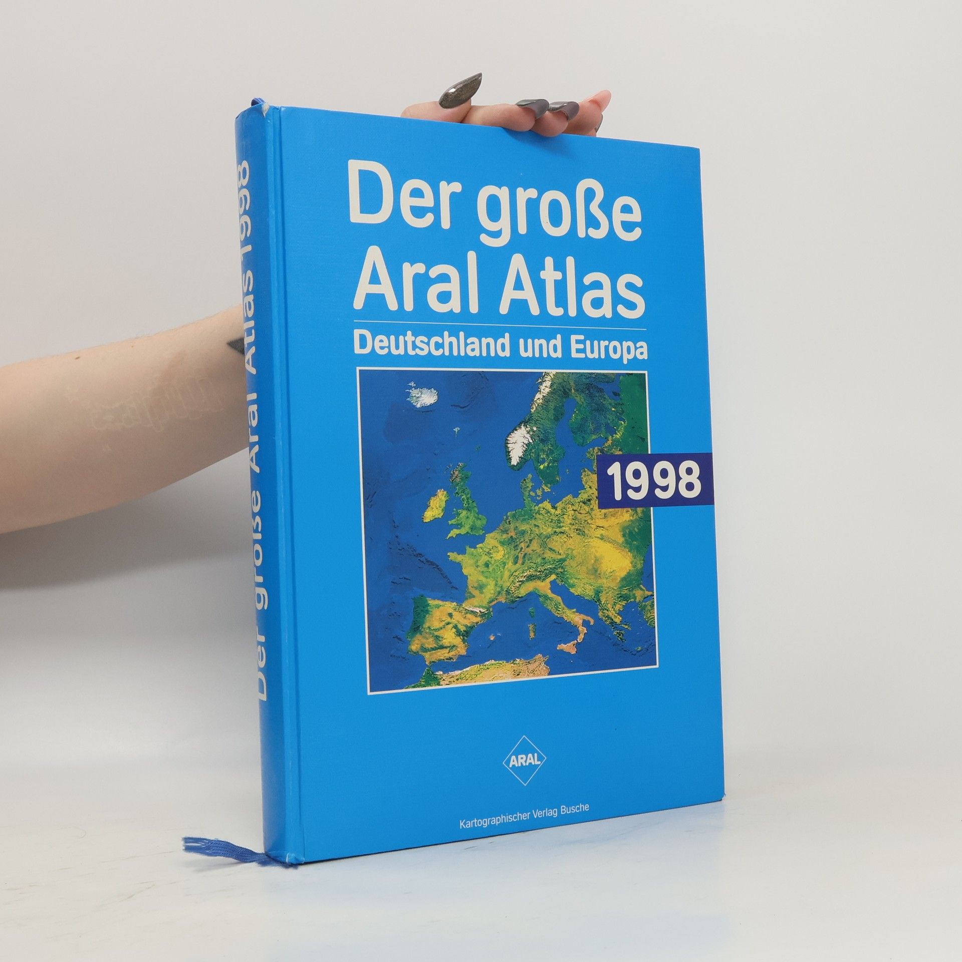 Autorenkollektiv Der große Aral Atlas 1998 Deutschland und Europa.