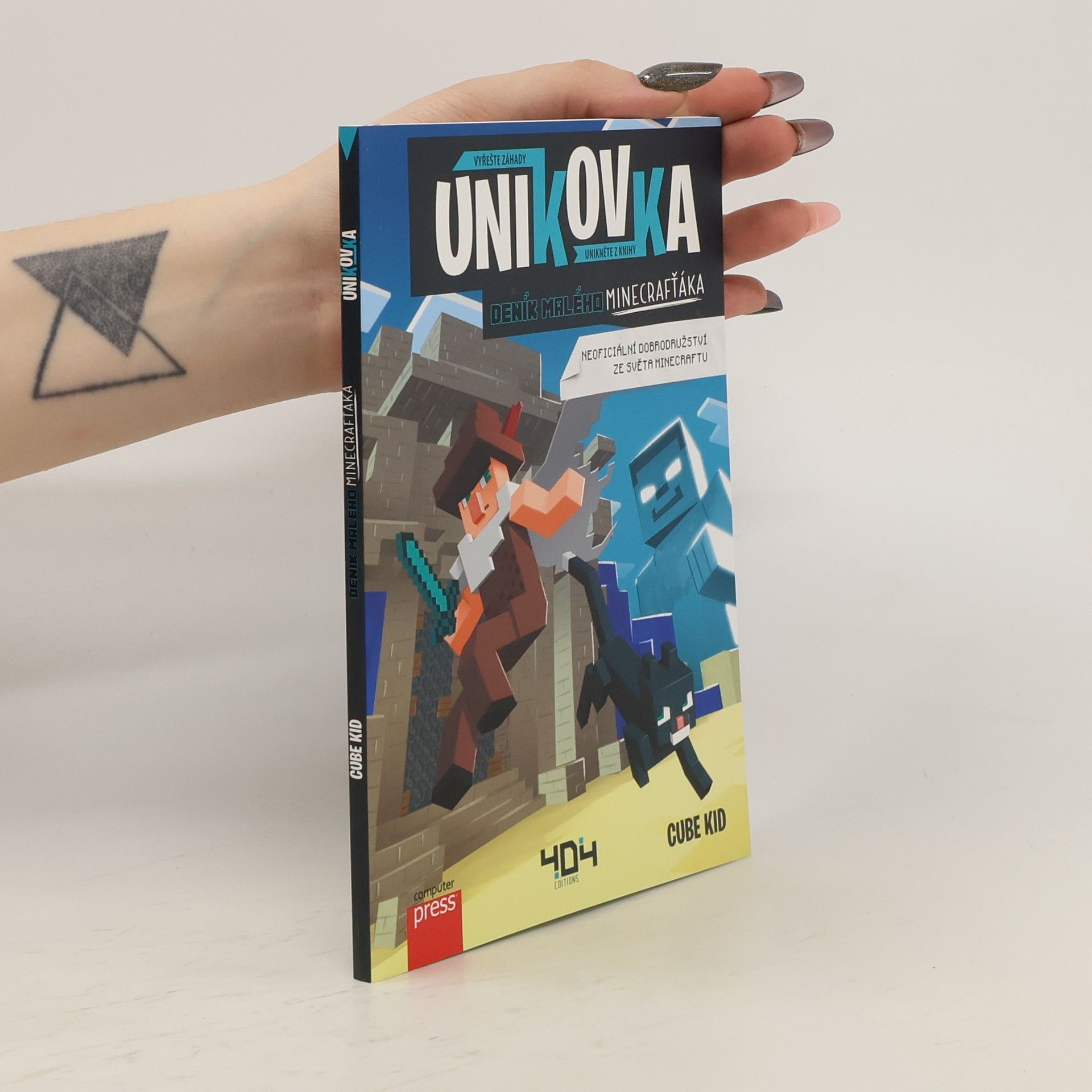 Alain T. Puyssegur Únikovka : deník malého Minecrafťáka : vyřešte záhady : unikněte z knihy