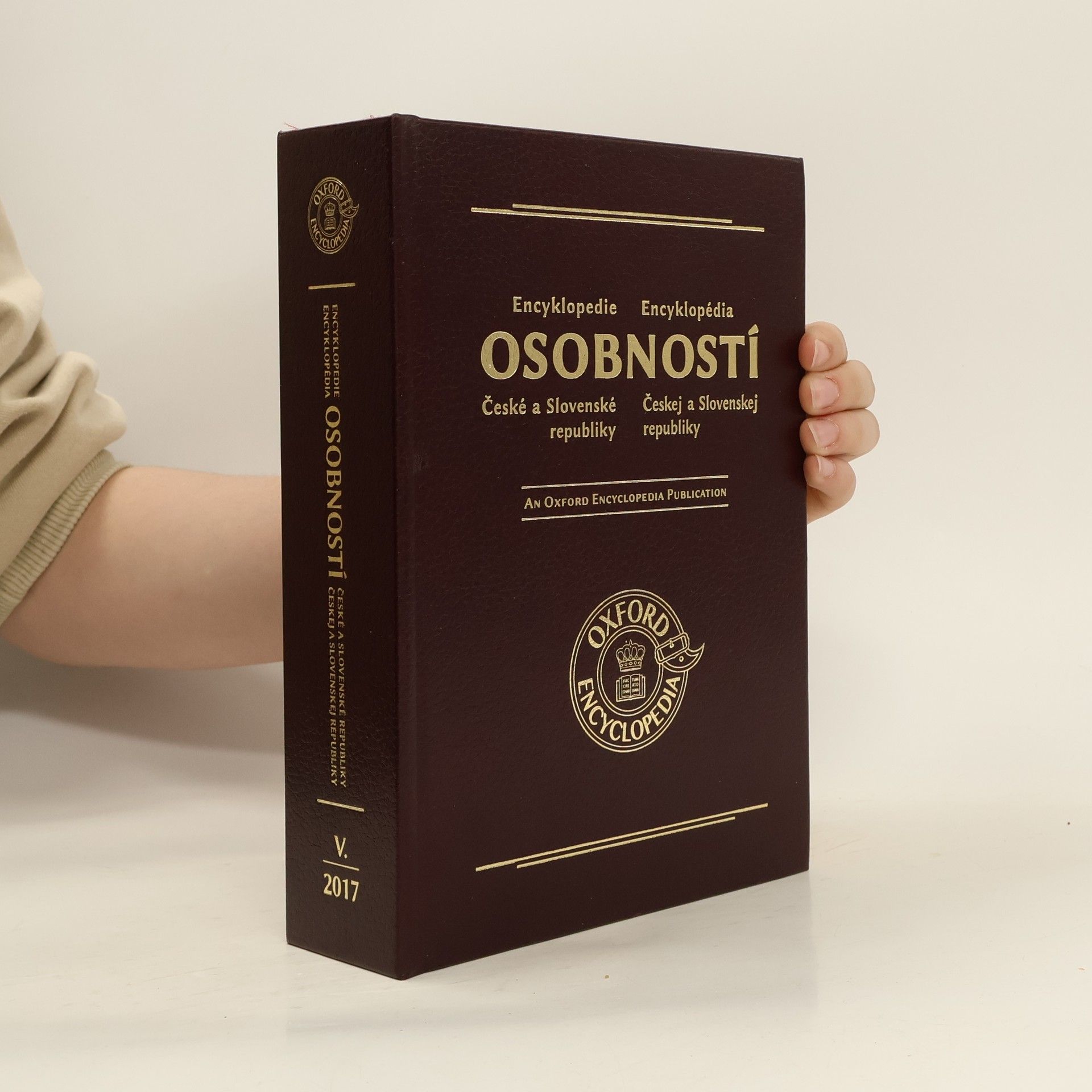 Kolektív autorov Encyklopedie osobností České a Slovenské republiky = Encyklopédia osobností Českej a Slovenskej republiky V., 2017 Encyklopédia osobností Českej a Slovenskej republiky