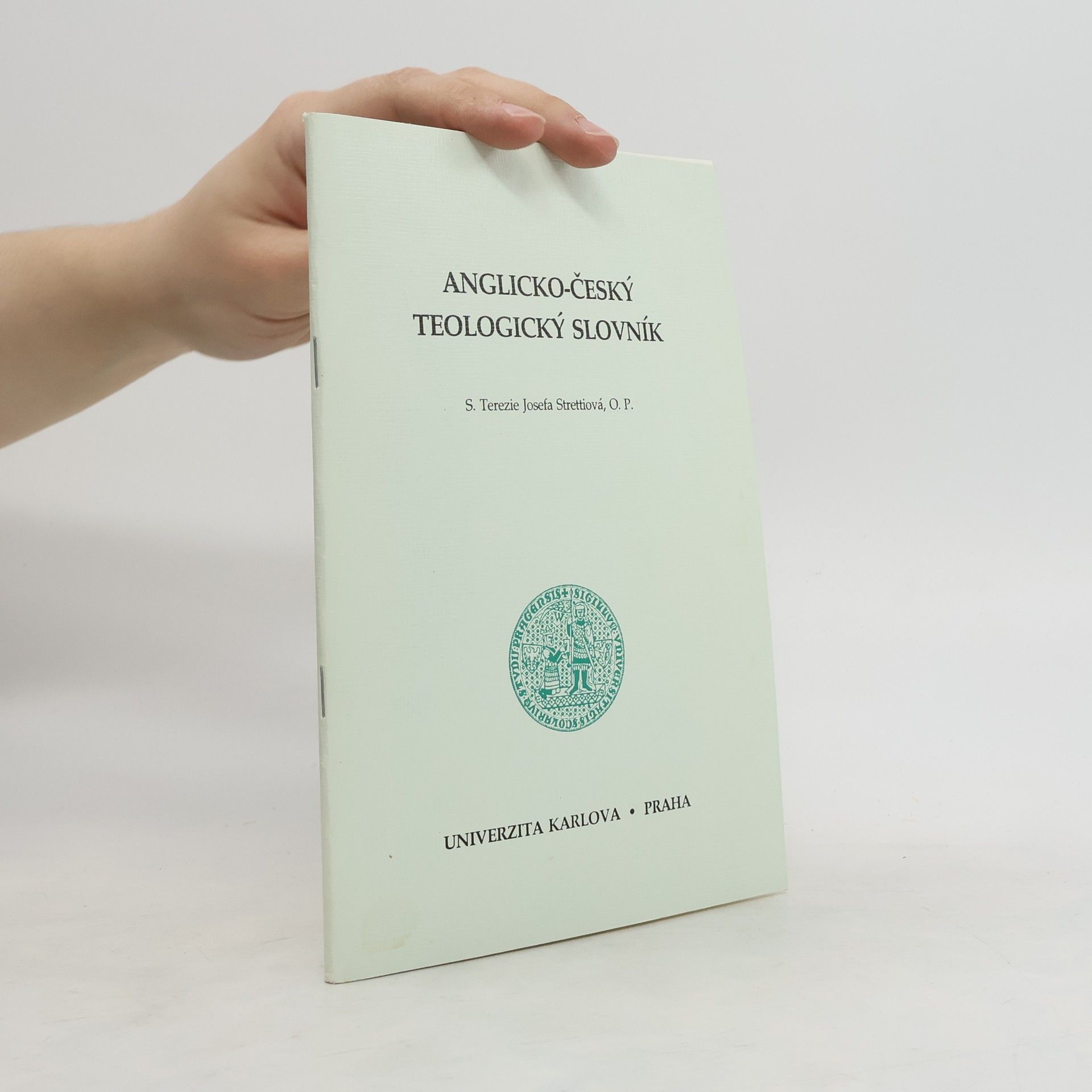 Terezie Josefa Strettiová Anglicko-český teologický slovník