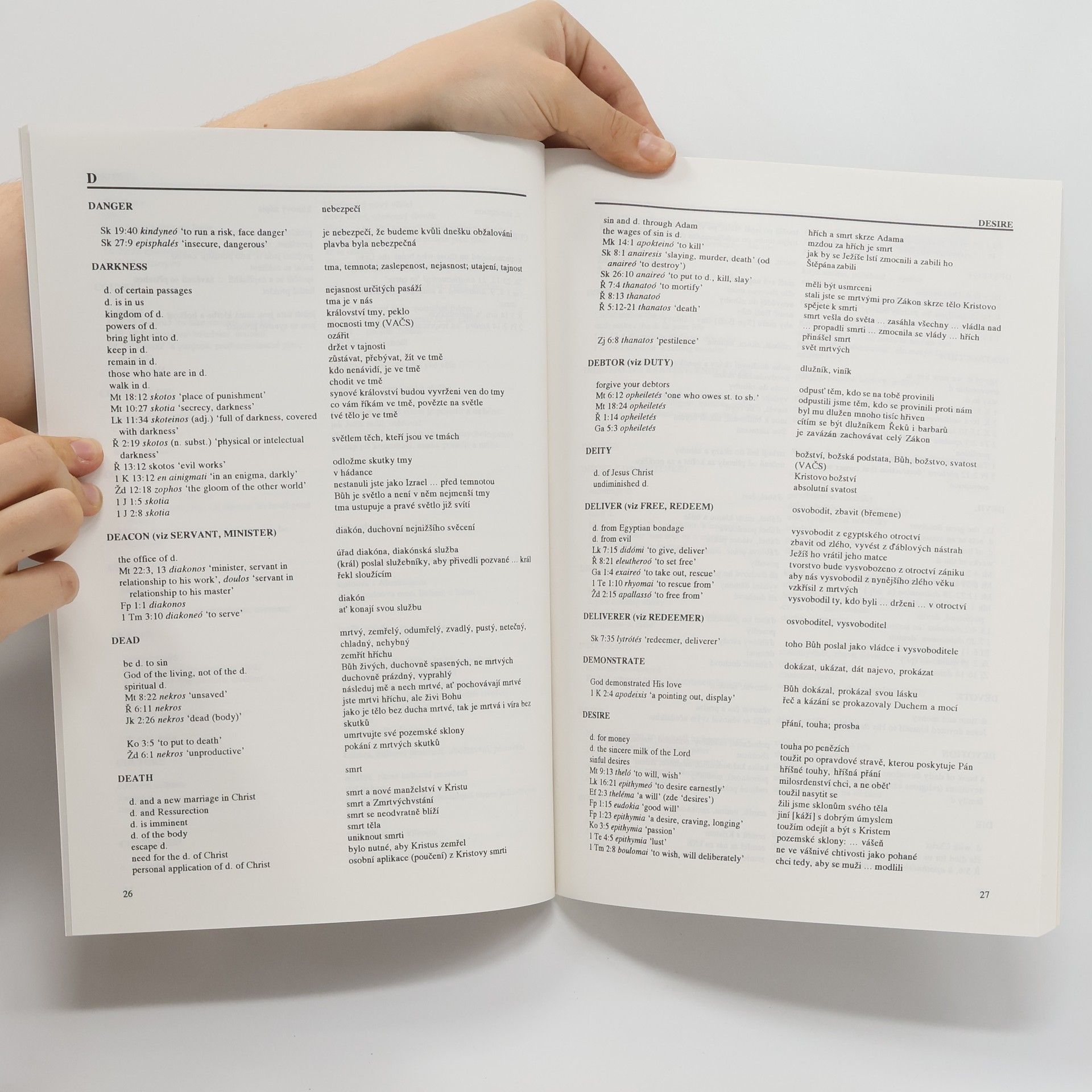 Eva Eckert Stručný anglicko-český slovník teologické terminologie. A Concise English-Czech Dictionary of Theological Terminology