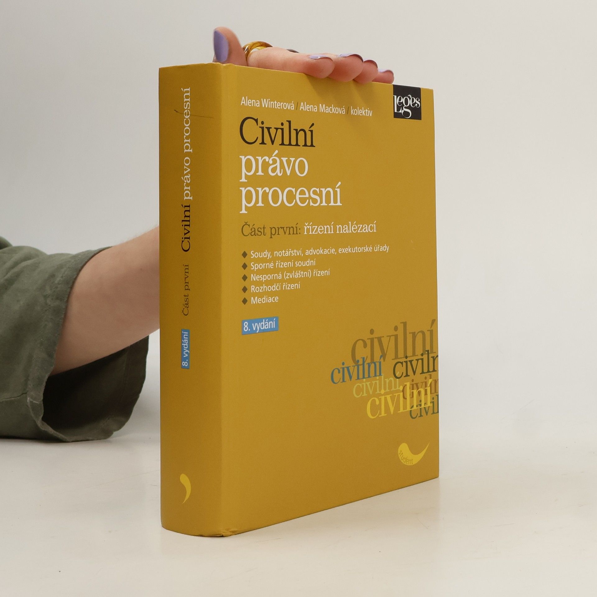 Alena Winterová Civilní právo procesní. Část první. Řízení nalézací