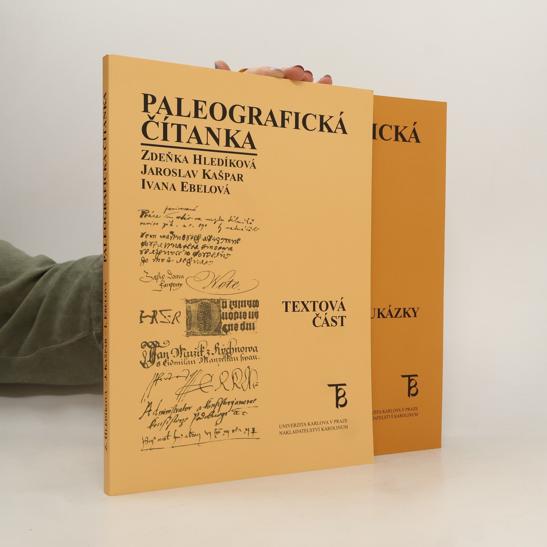 Zdeňka Hledíková Paleografická čítanka. Textová část, Ukázky