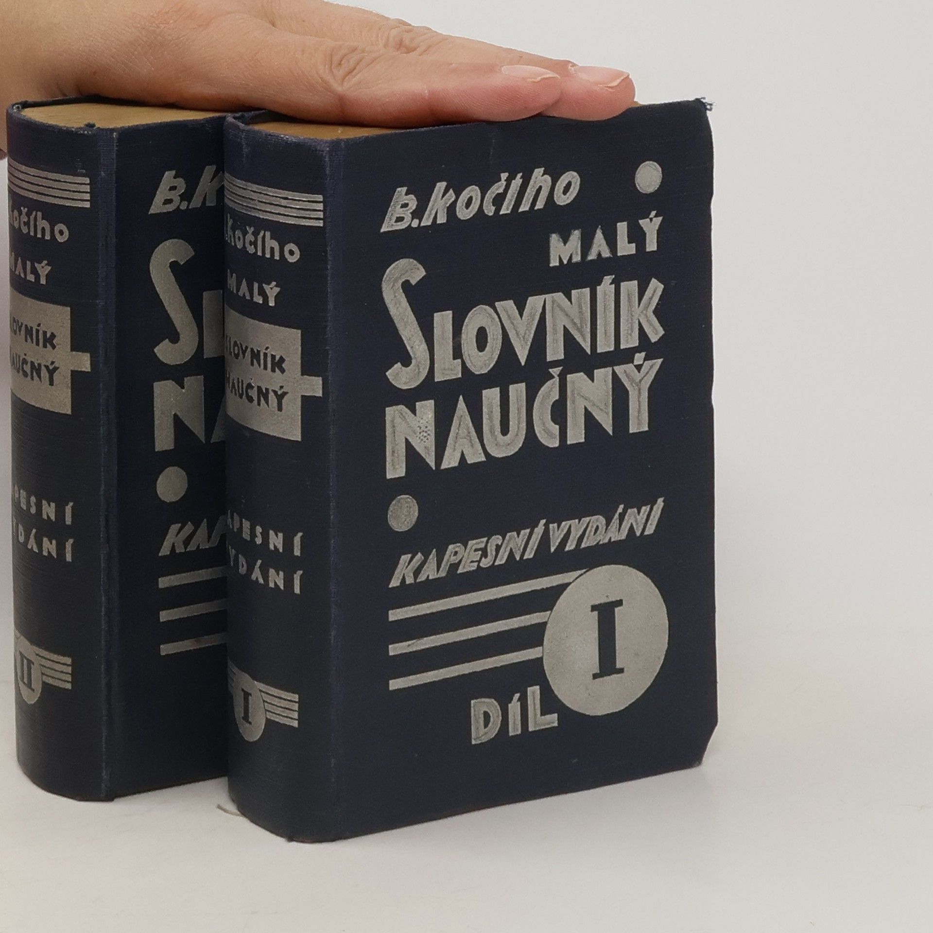 Kočí Šídlo B. Kočího malý slovník naučný. Kapesní vydání I+II