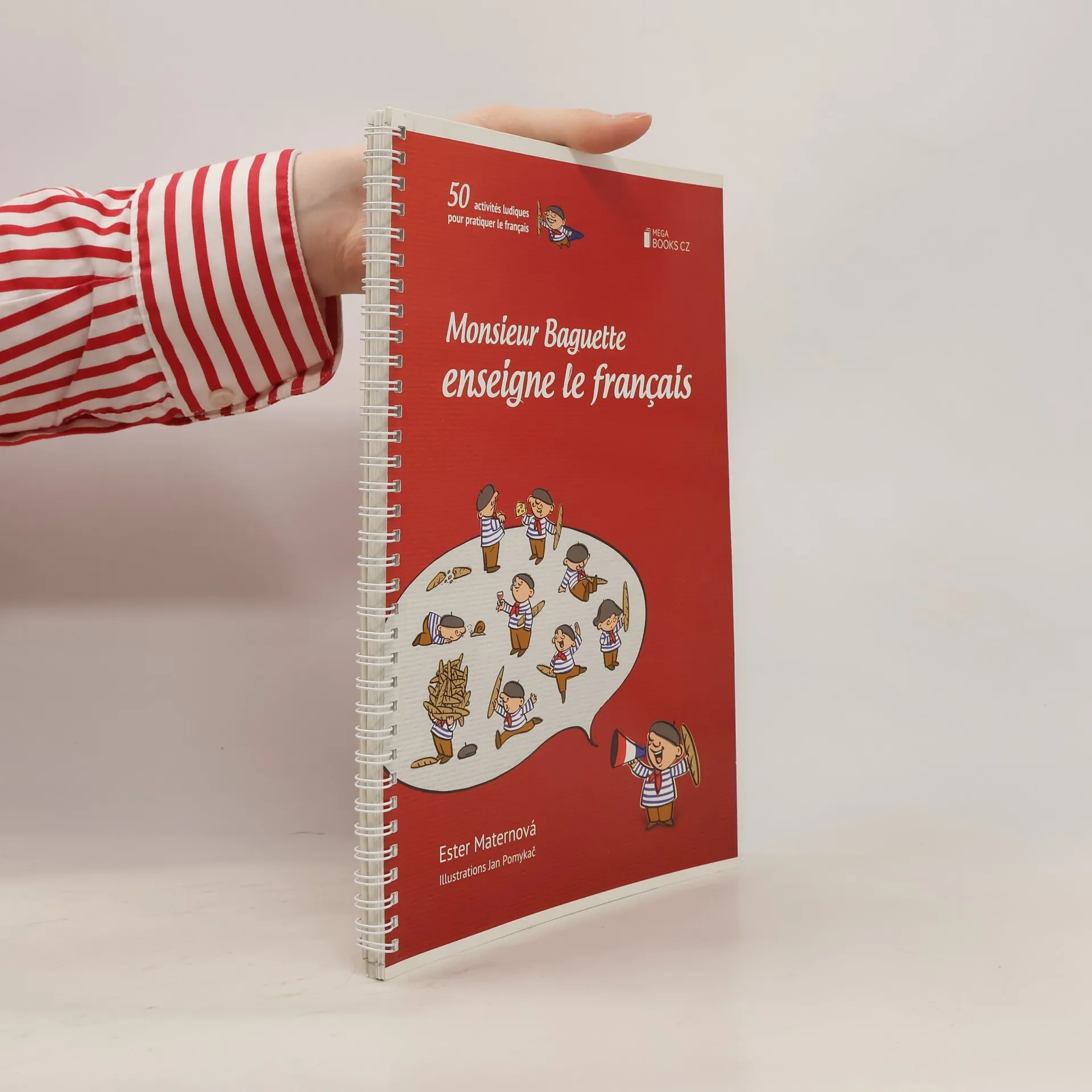 Monsieur Baguette enseigne le français  | Book | Ester Maternová | FR