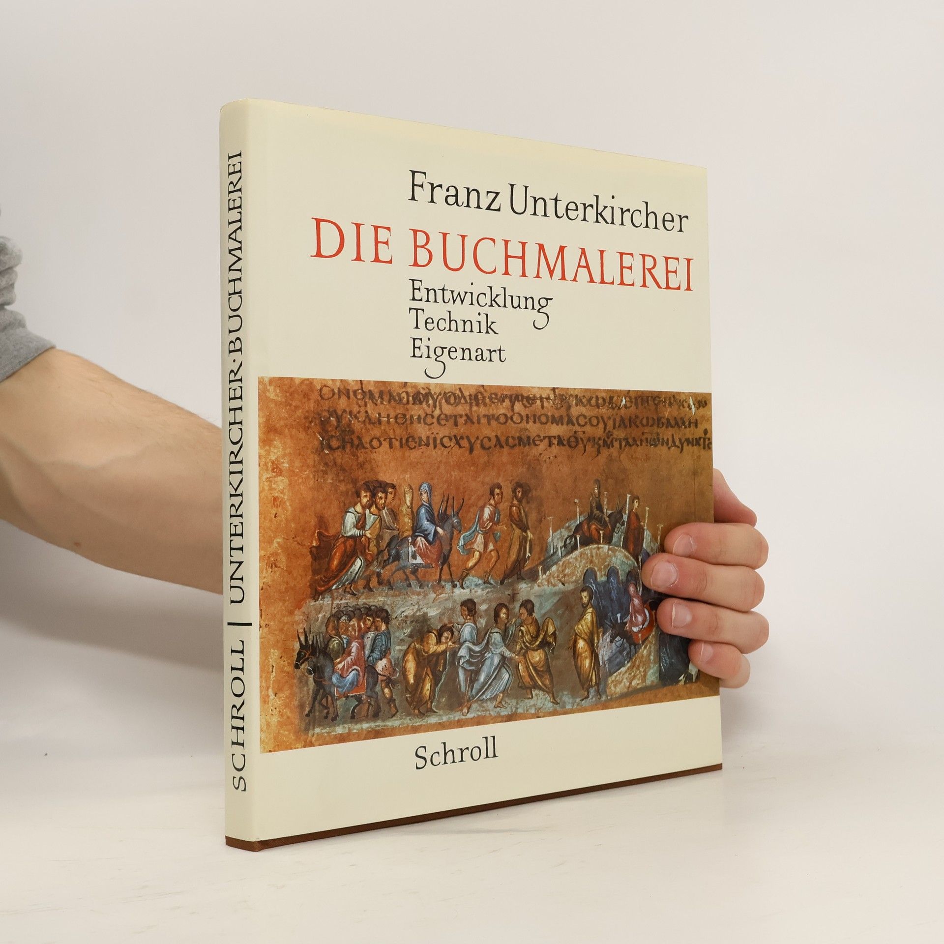 Franz Unterkircher Die Buchmalerei