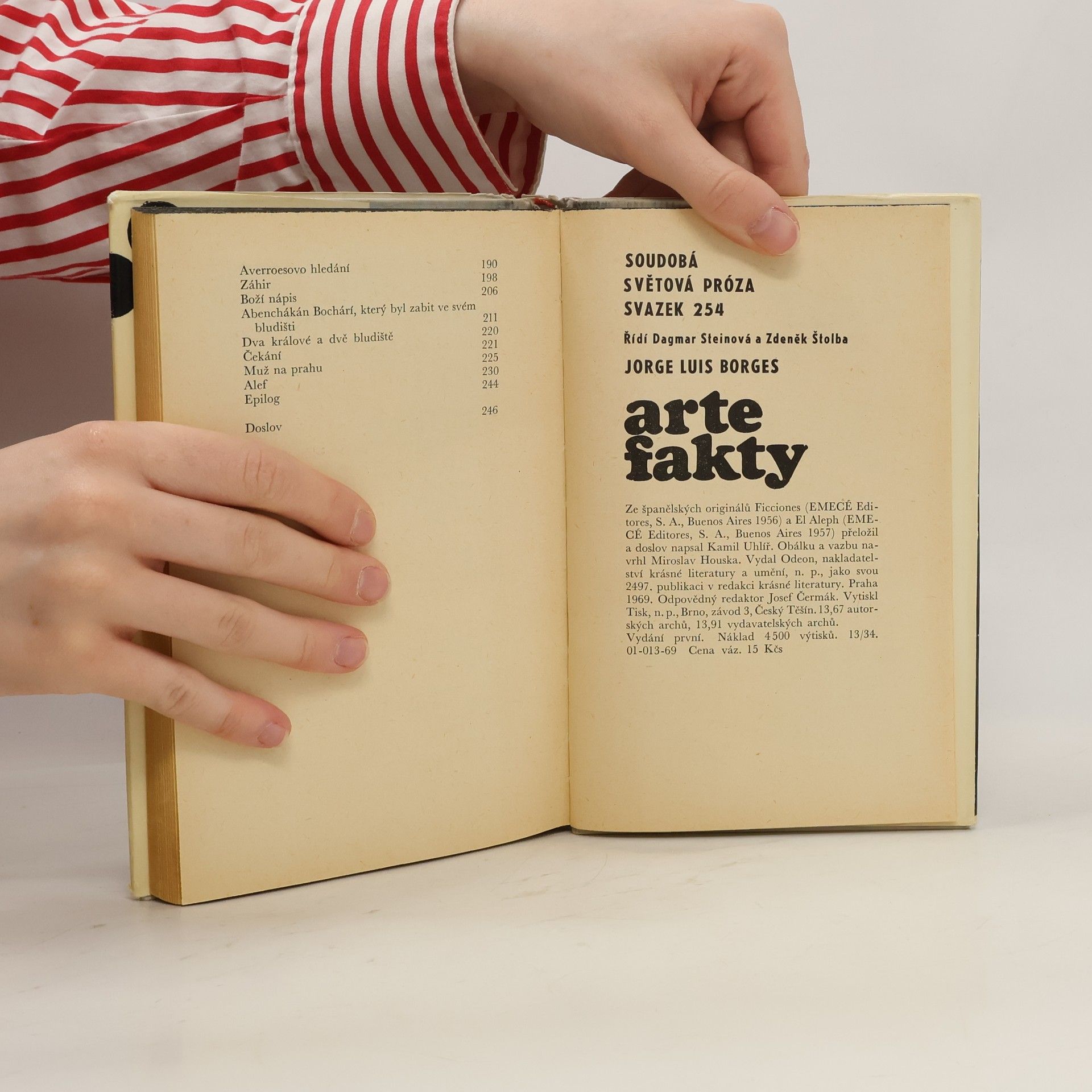 Jorge Luis Borges Artefakty