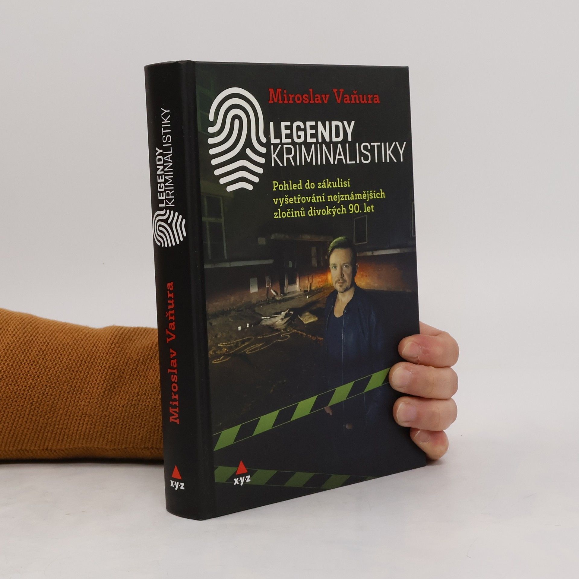 Miroslav Vaňura Legendy kriminalistiky. Pohled do zákulisí vyšetřování nejznámějších zločinů divokých 90. let