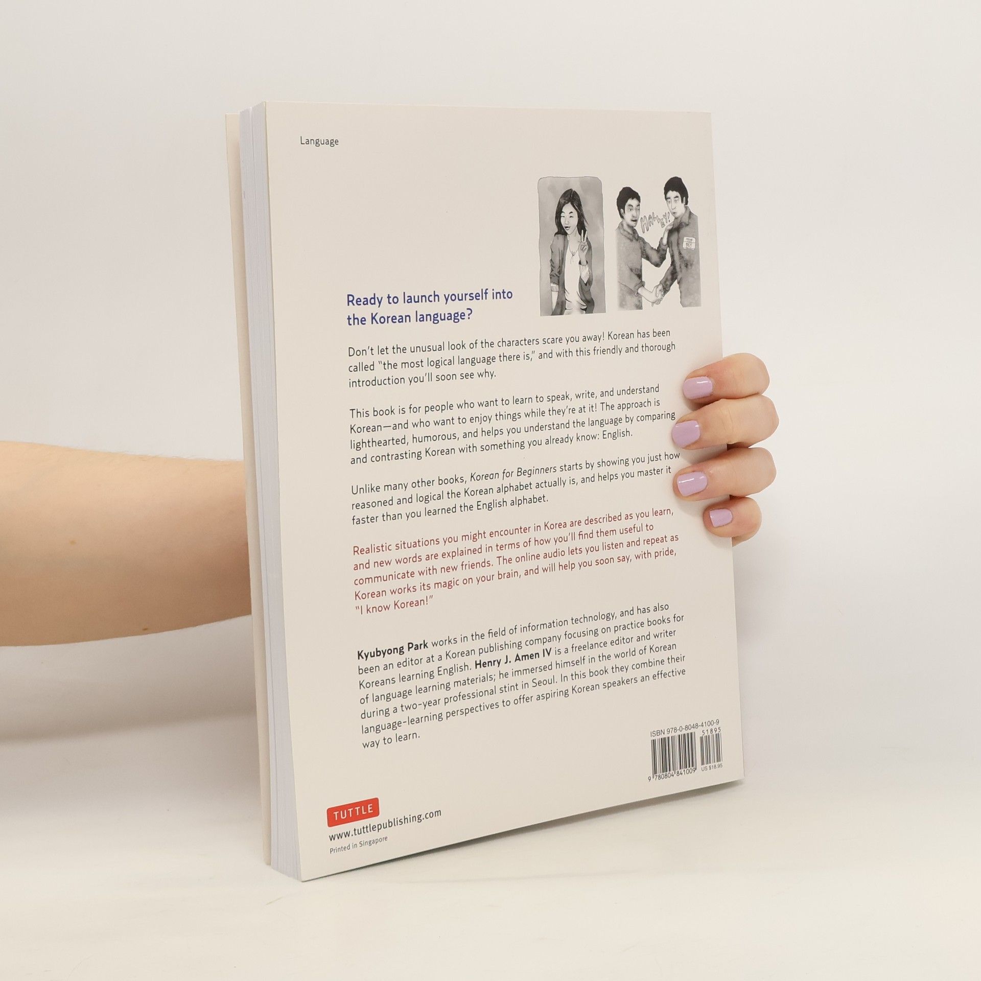 Henry J. Amen Korean for beginners : mastering conversational Korean