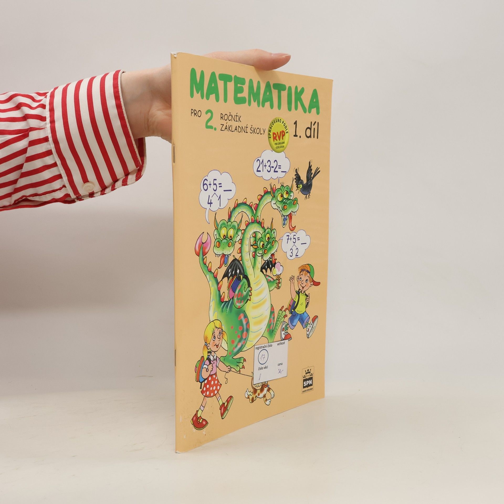 Čížková Miroslava Matematika pro 2. ročník základní školy. 1. díl