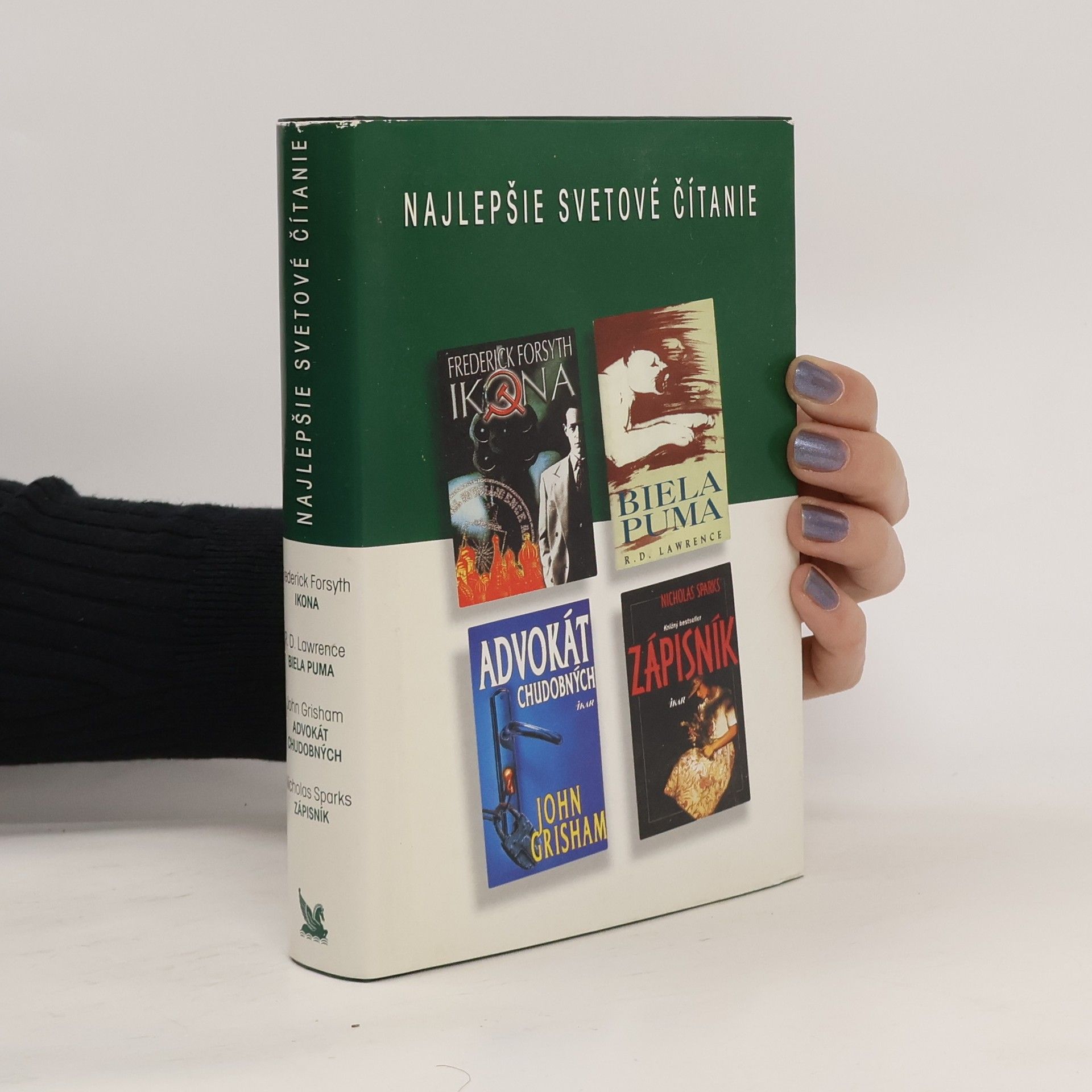 John Grisham Najlepšie svetové čitanie. Ikona. Biela puma. Advokát chudobných. Zápisník