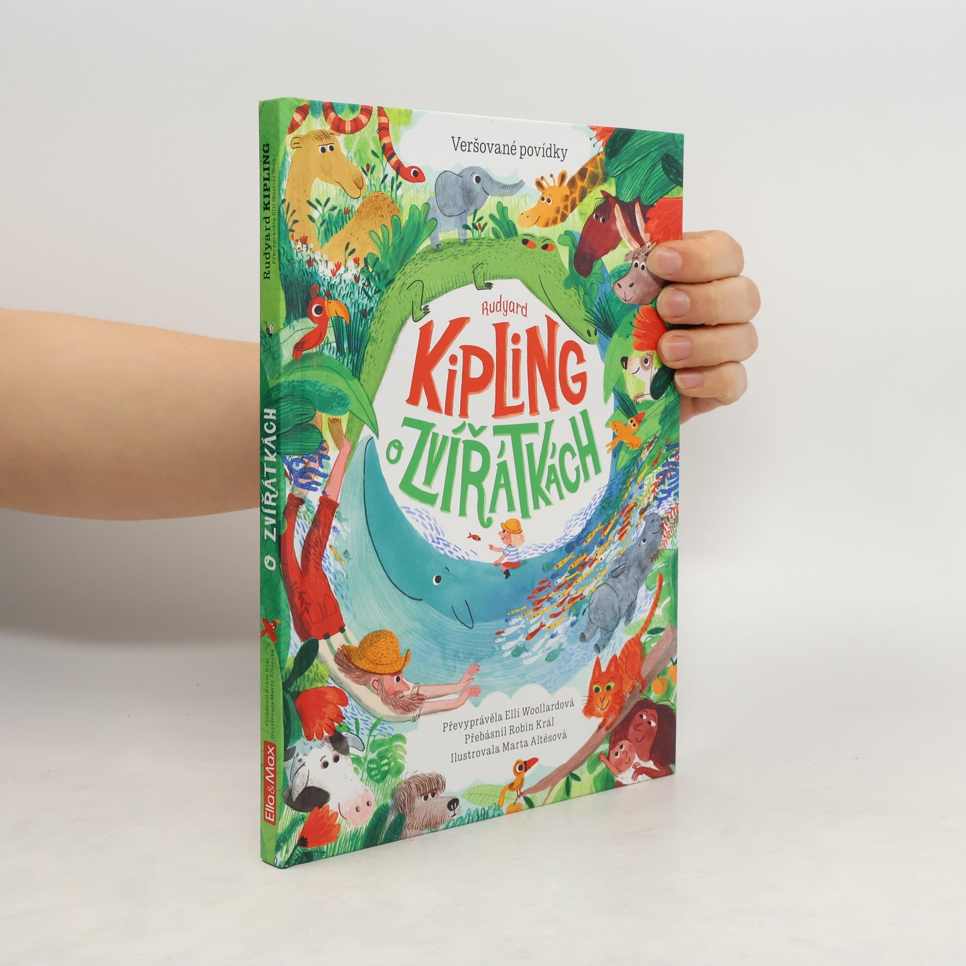 Elli Woollard Rudyard Kipling o zvířátkách