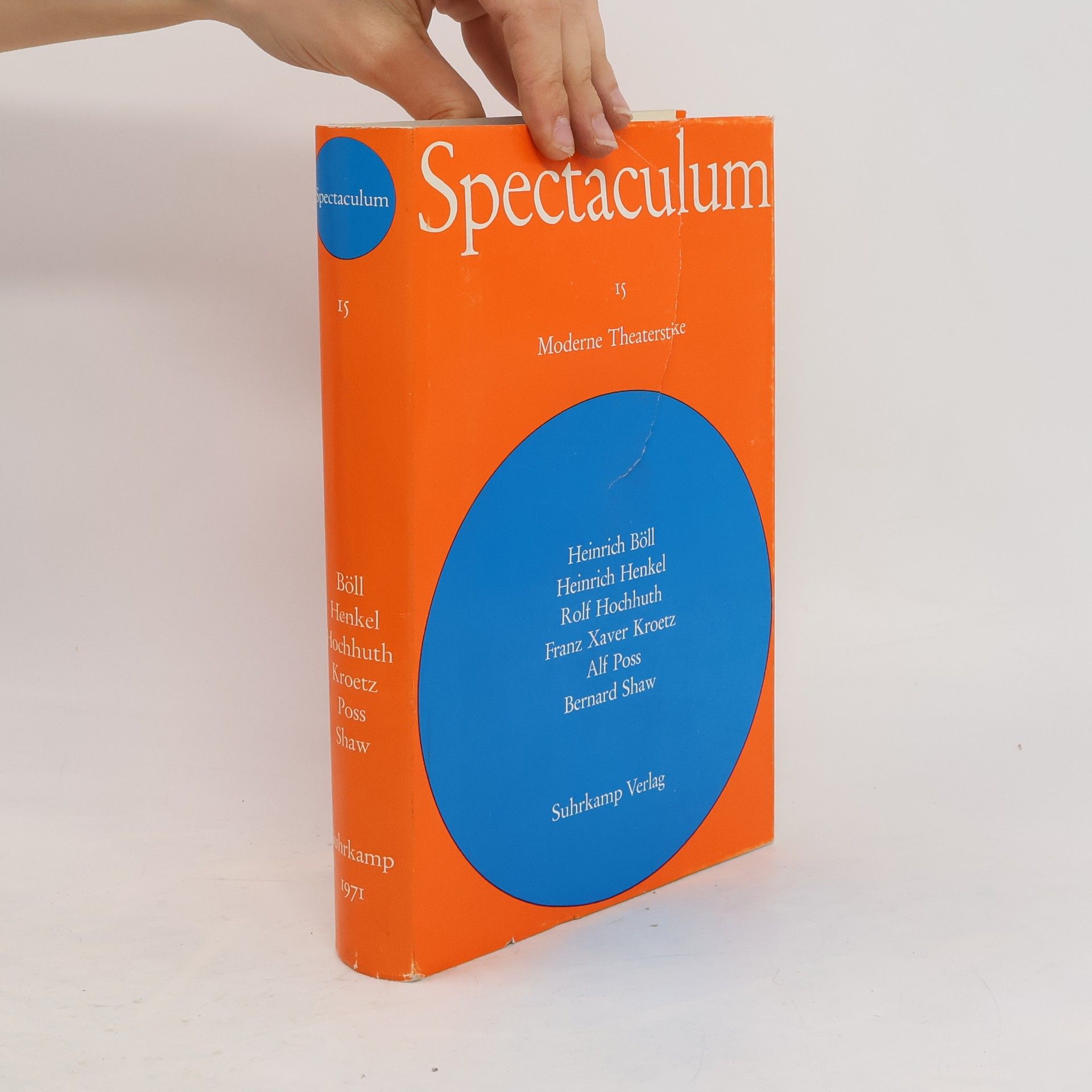 Collectif d'auteurs Spectaculum 15. Moderne Theaterstücke