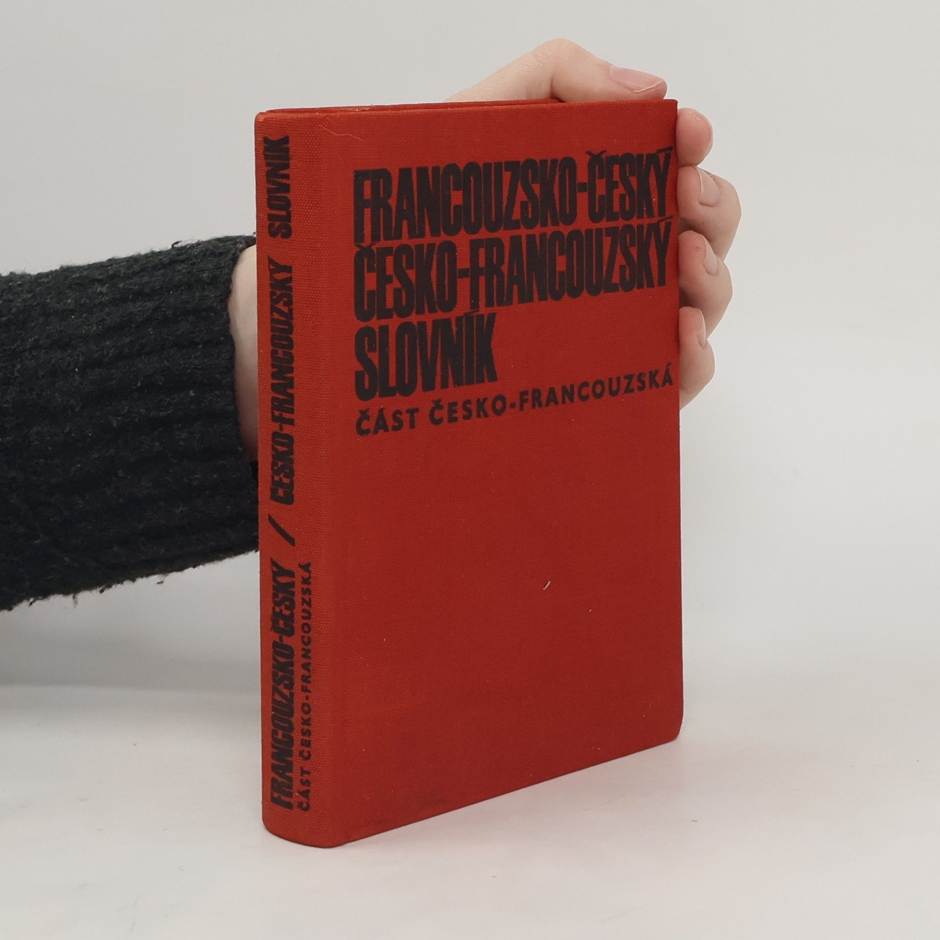 Milada Bubnová Francouzsko-český a česko-francouzský slovník. Část francouzsko-česká