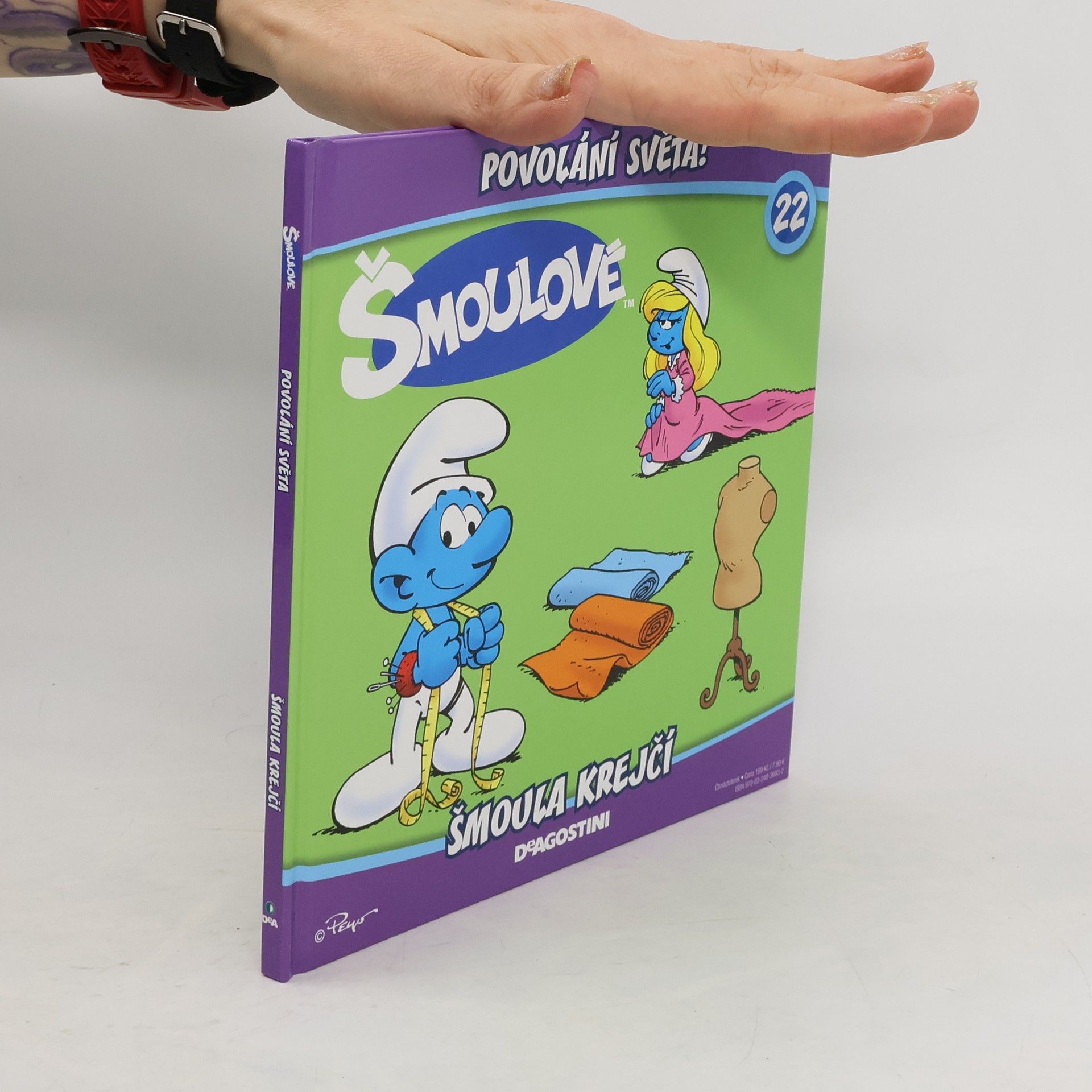 kolektiv Šmoulové 22. Šmoula Krejčí