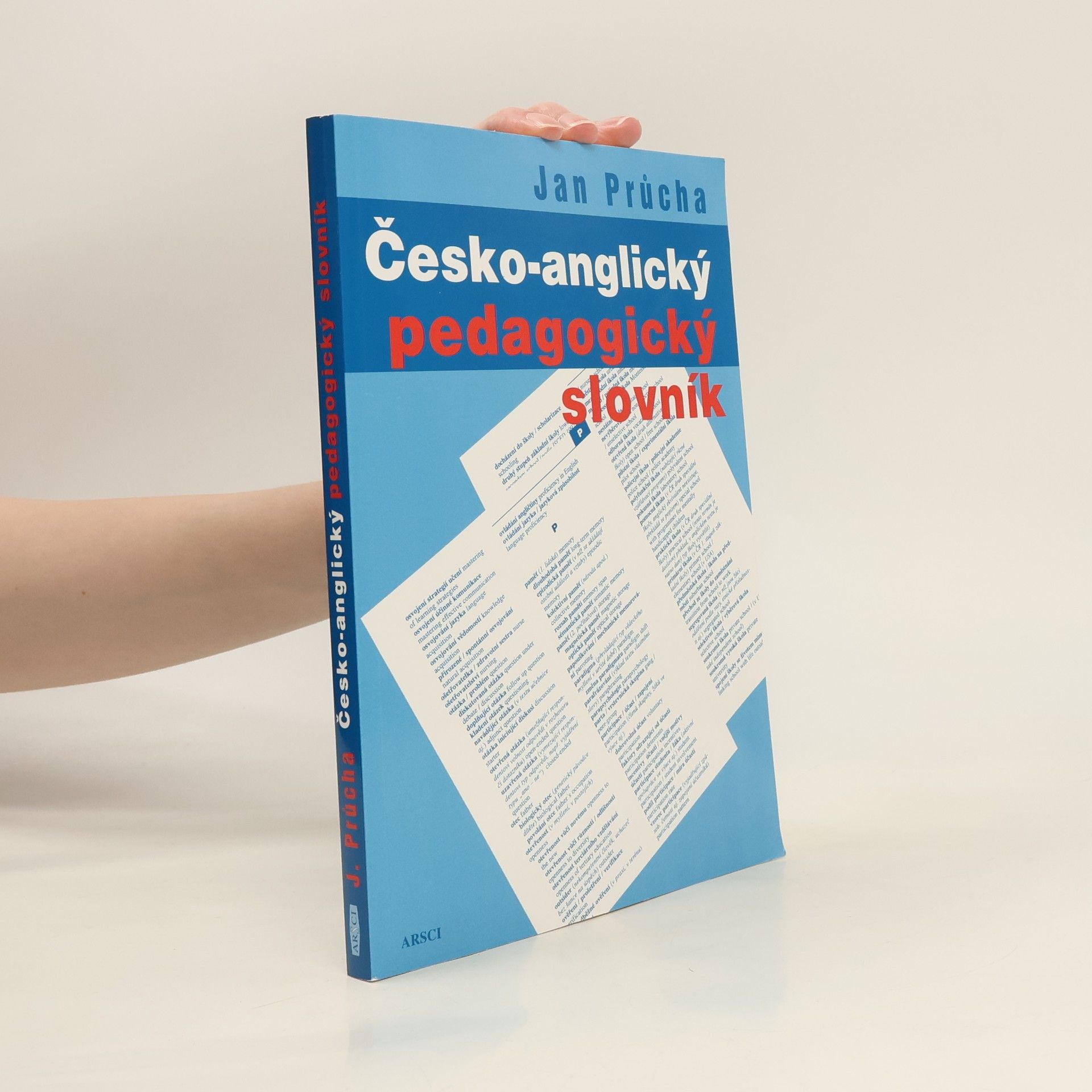 Jan Průcha Česko-anglický pedagogický slovník