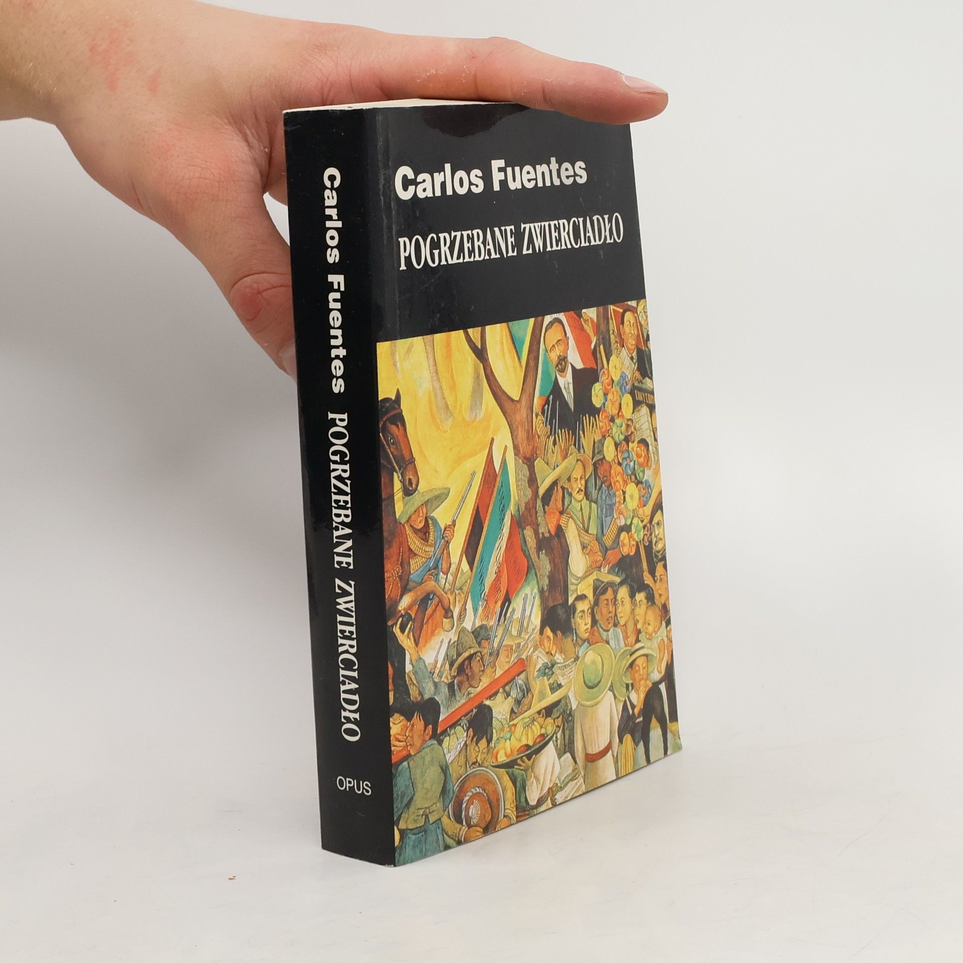 Carlos Fuentes Pogrzebane zwierciadło