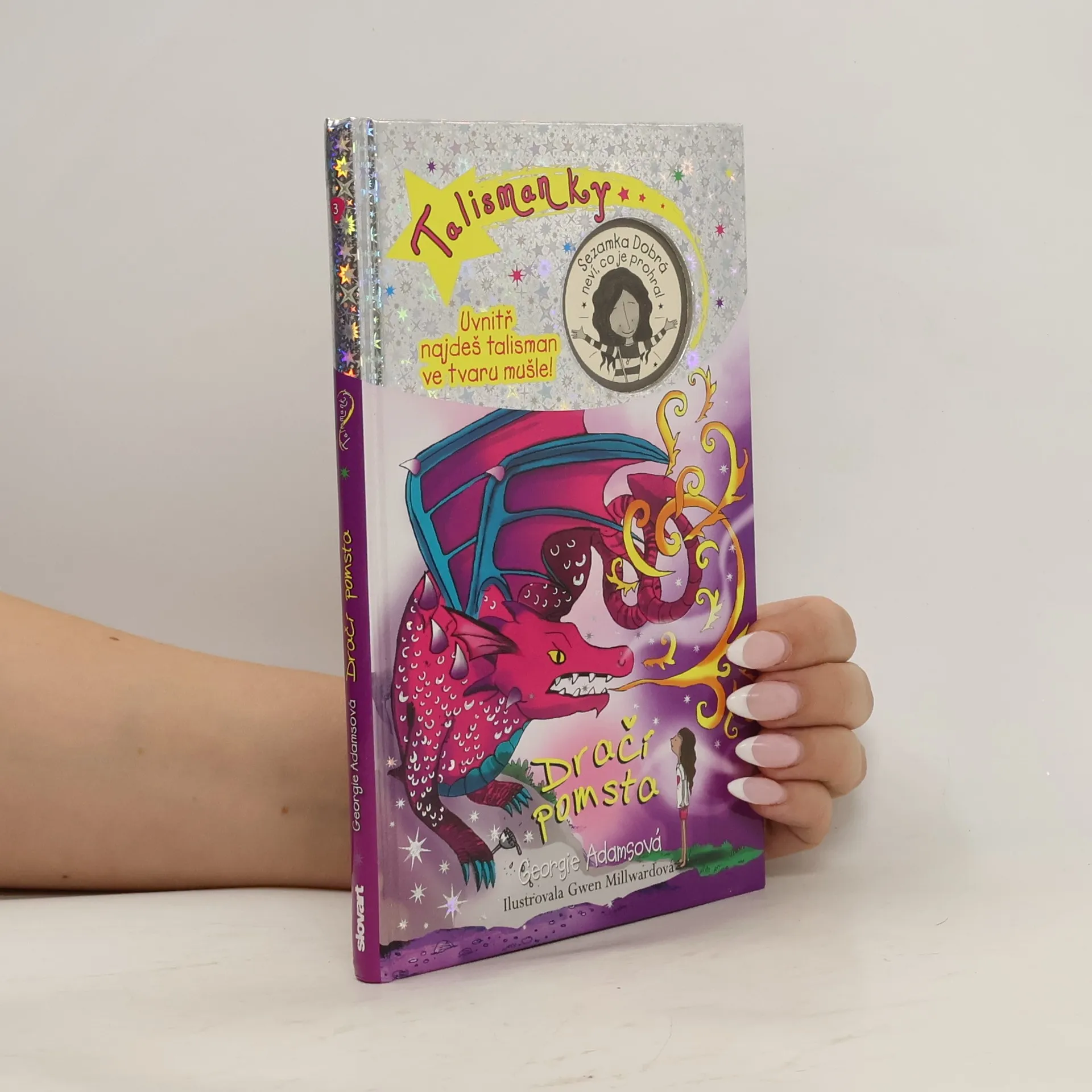 Talismanky. Dračí pomsta | Book | Hardcover | Georgie Adams | CS