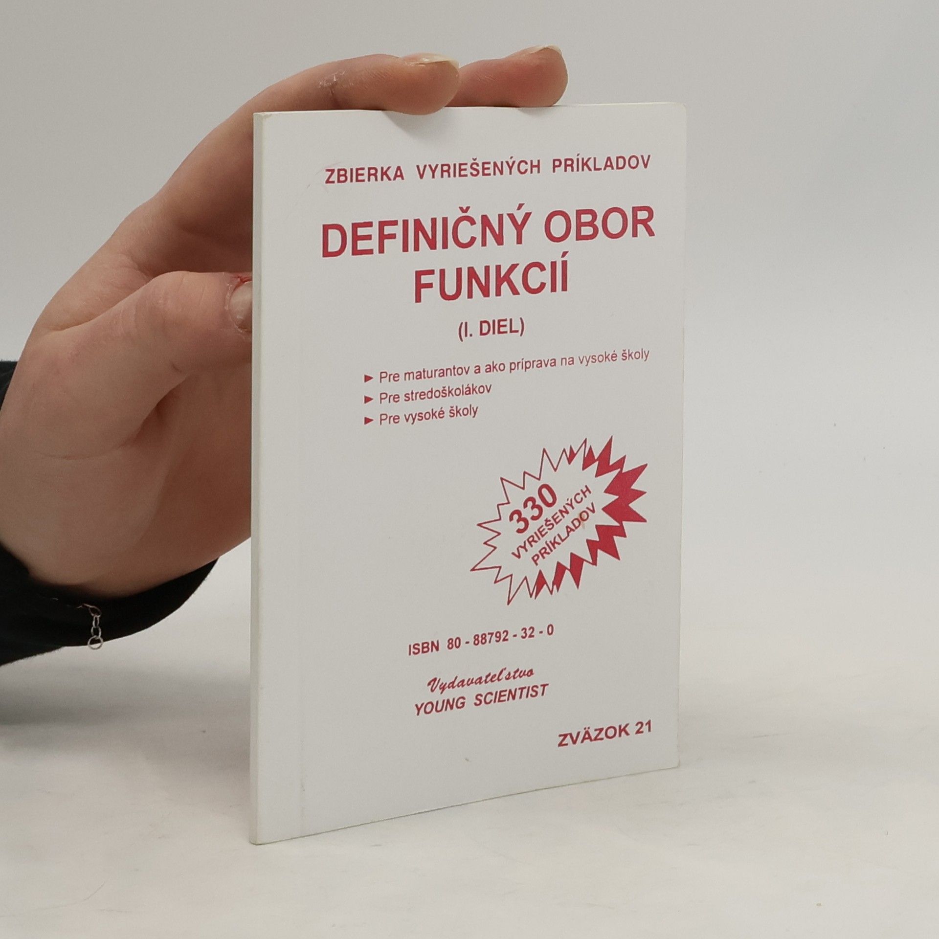Marián Olejár Definičný obor funkcií, I. diel