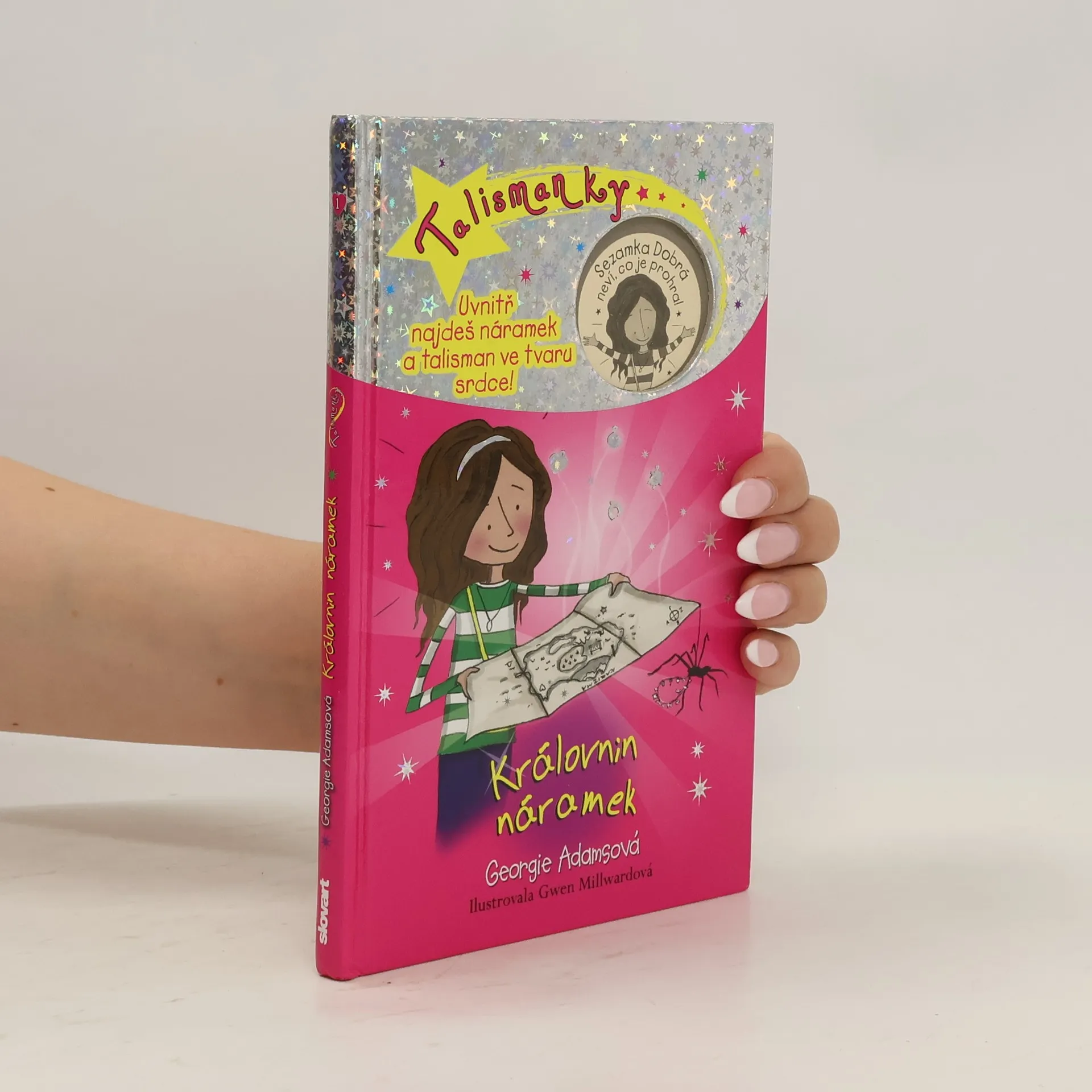 Talismanky. Kniha první. Královnin náramek. | Book | Hardcover | Georgie Adams | CS