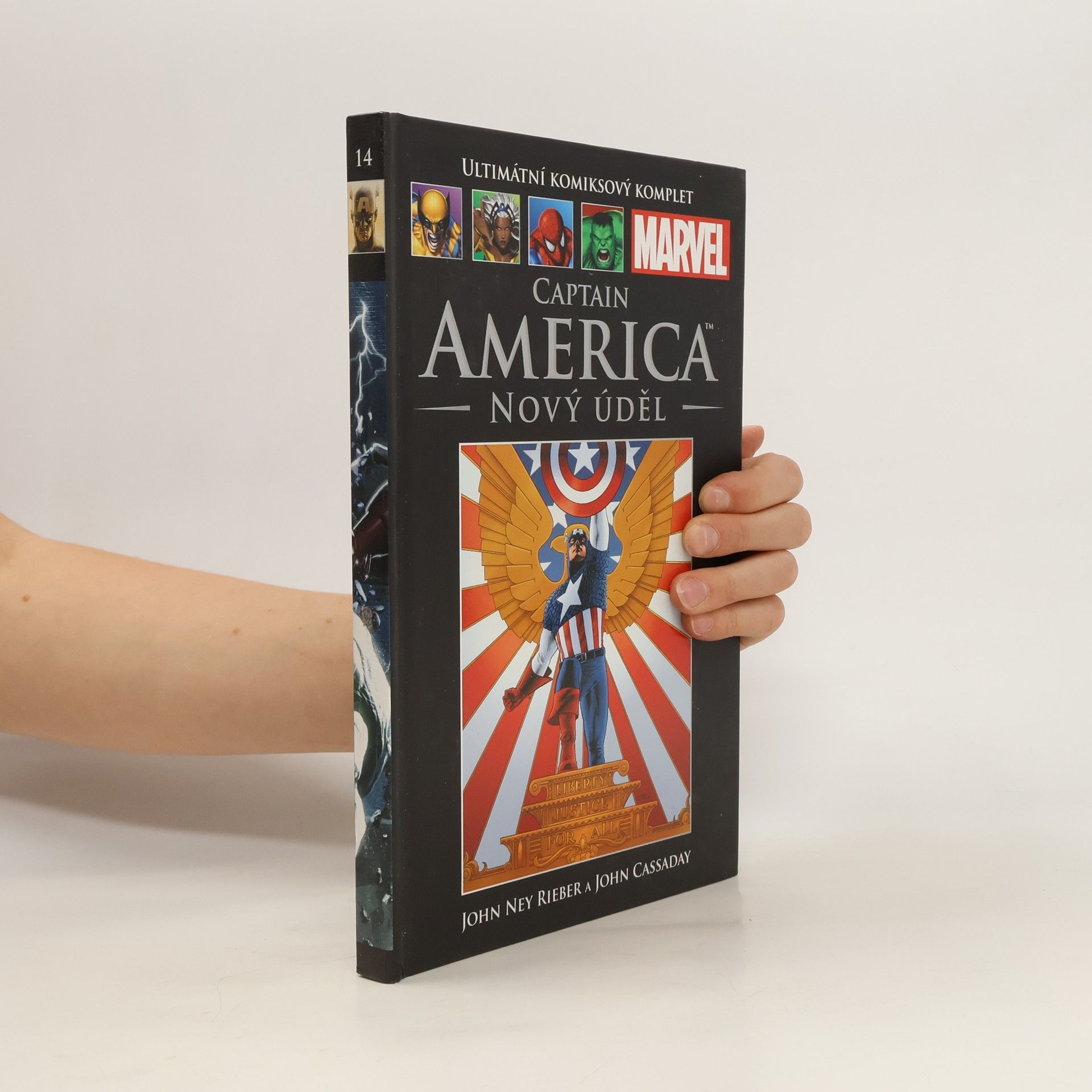 John Cassaday Ultimátní komixový komplet 14. Captain America. Nový úděl