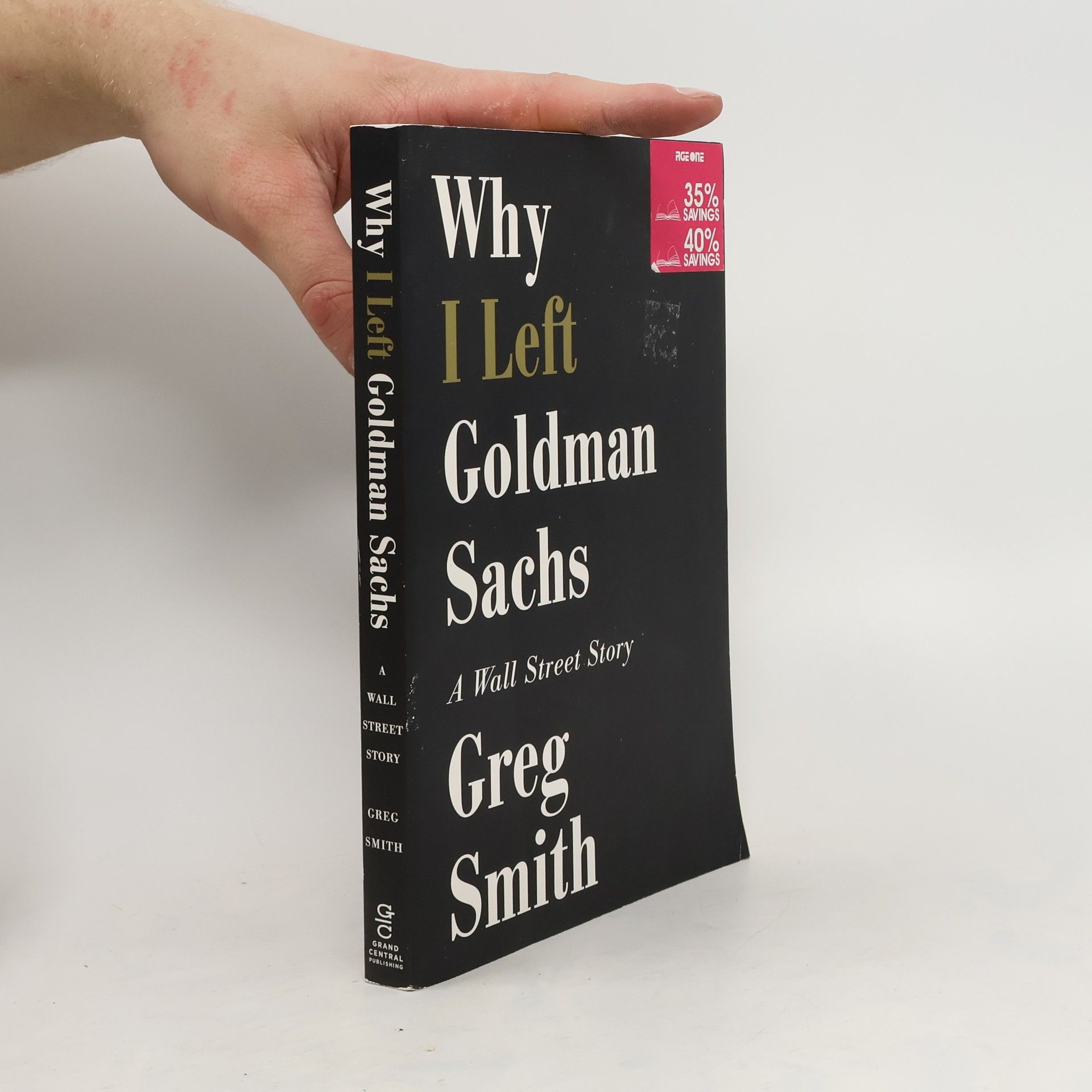 Greg Smith Why I left Goldman Sachs