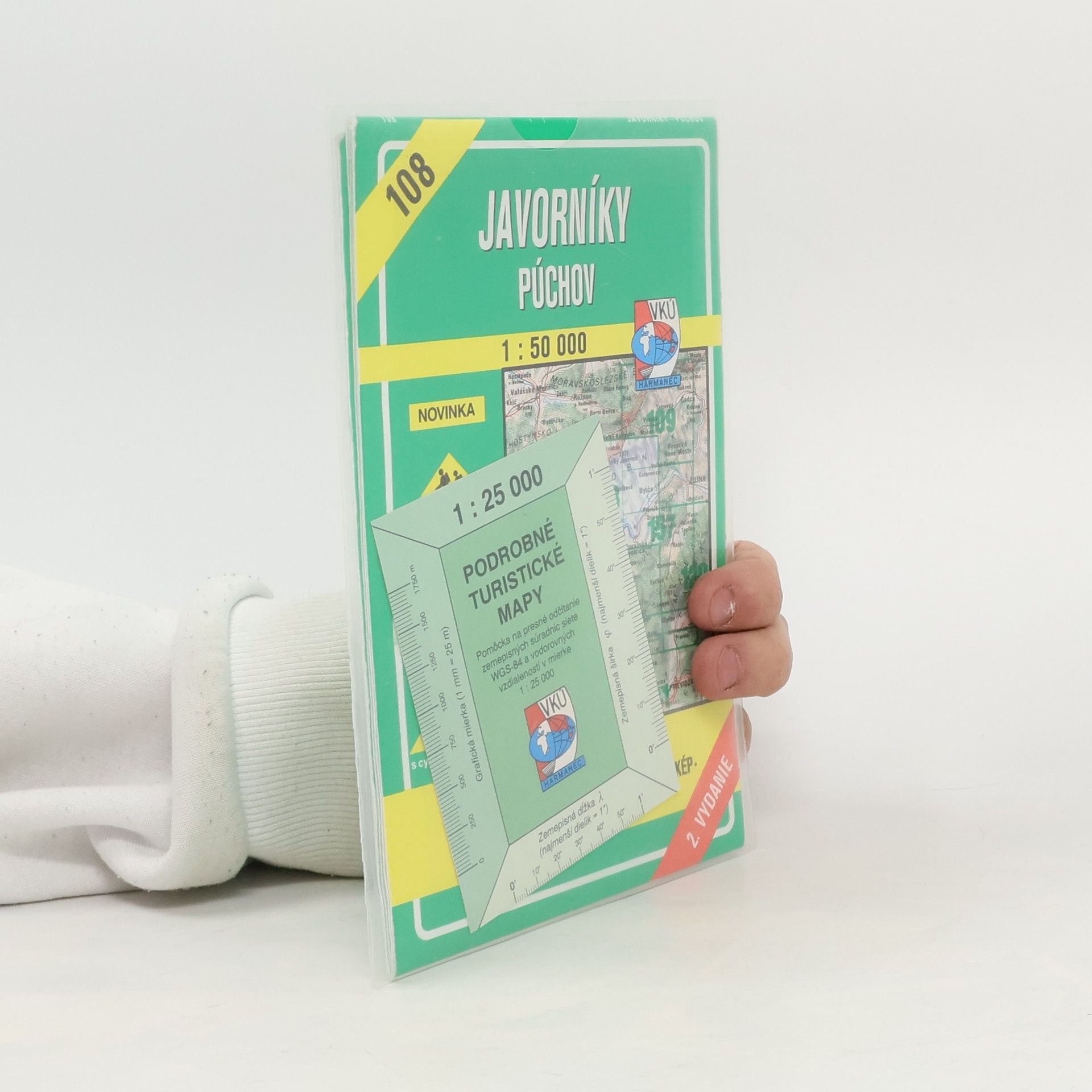 Collective Javorníky - Púchov: turistická mapa: 1 : 50 000