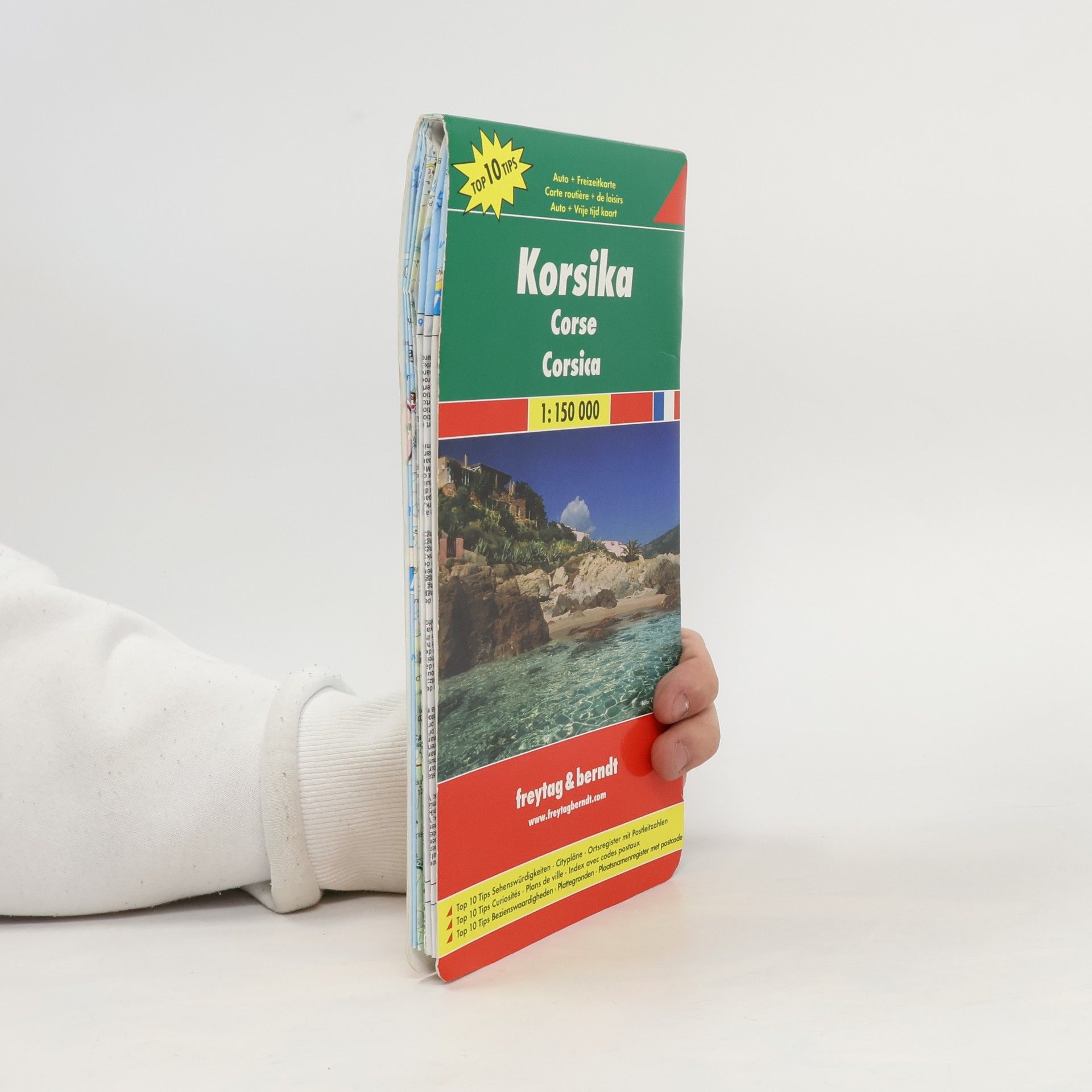 Autorenkollektiv AK 0407 Korsika 1:150 000 / automapa + mapa volného času