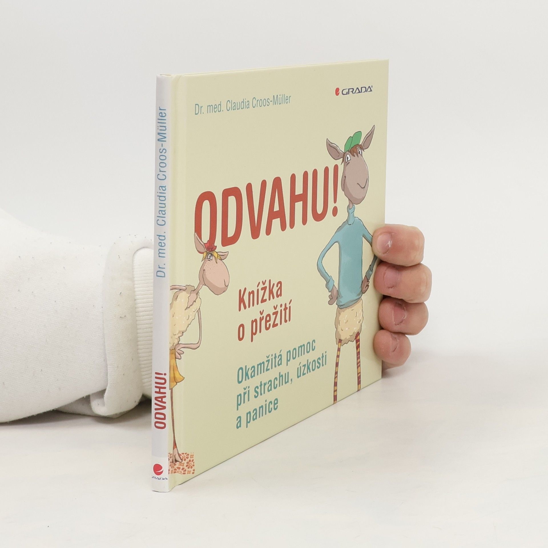 Claudia Cross-Müller Odvahu! : Knížka o přežití : Okamžitá pomoc při strachu, úzkosti a panice