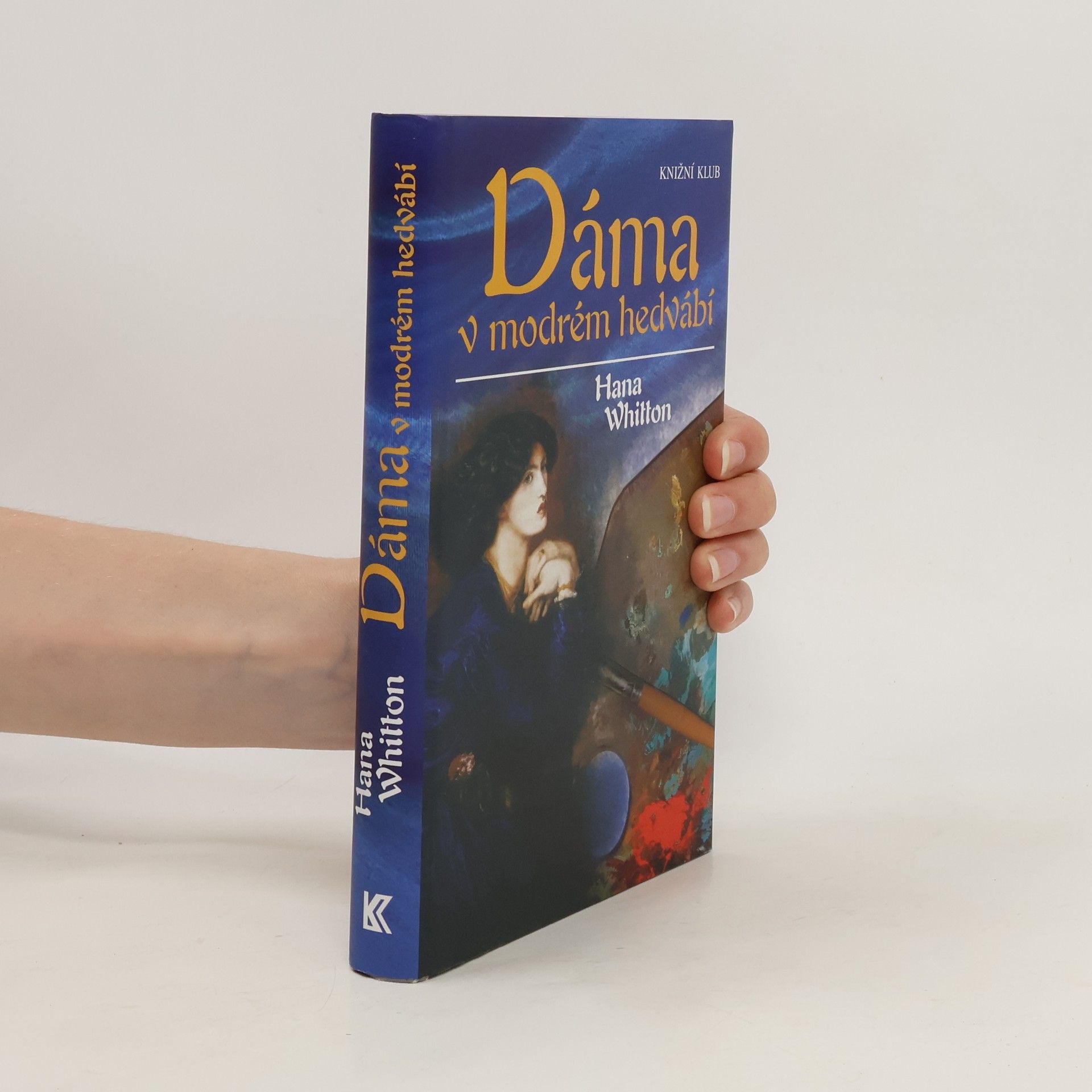 Hana Whitton Dáma v modrém hedvábí