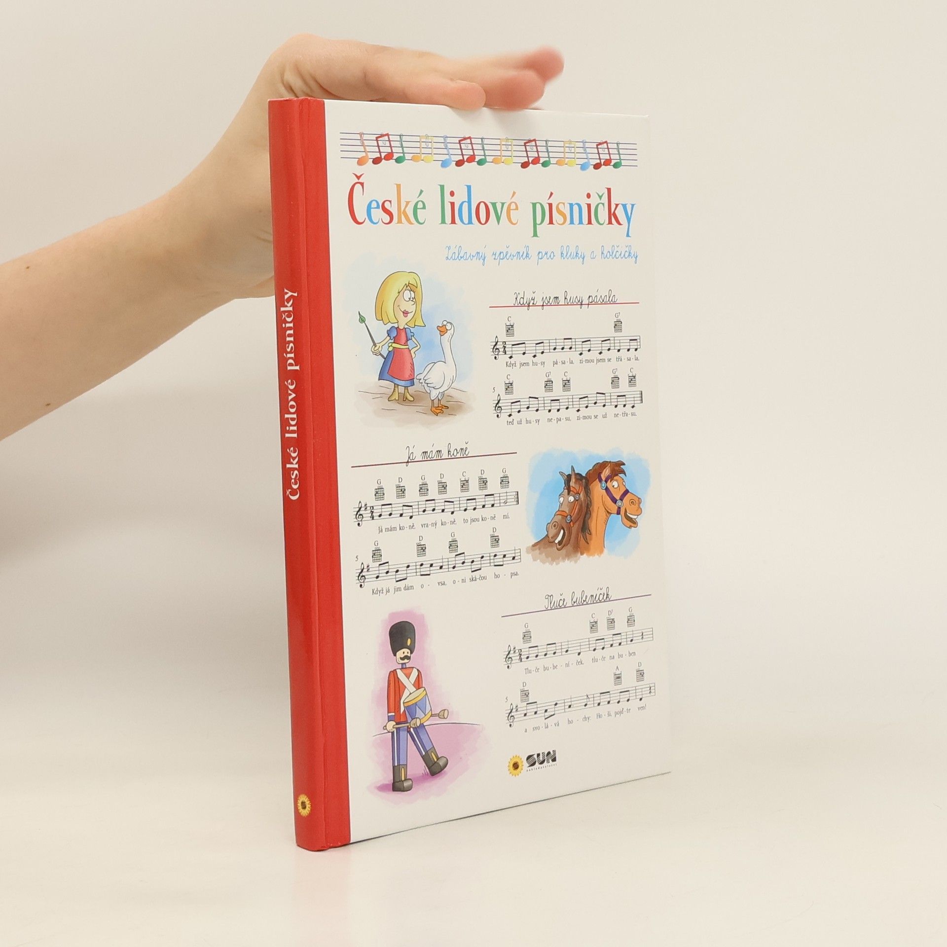 Dita Křišťanová České lidové písničky: Zábavný zpěvník pro kluky a holčičky