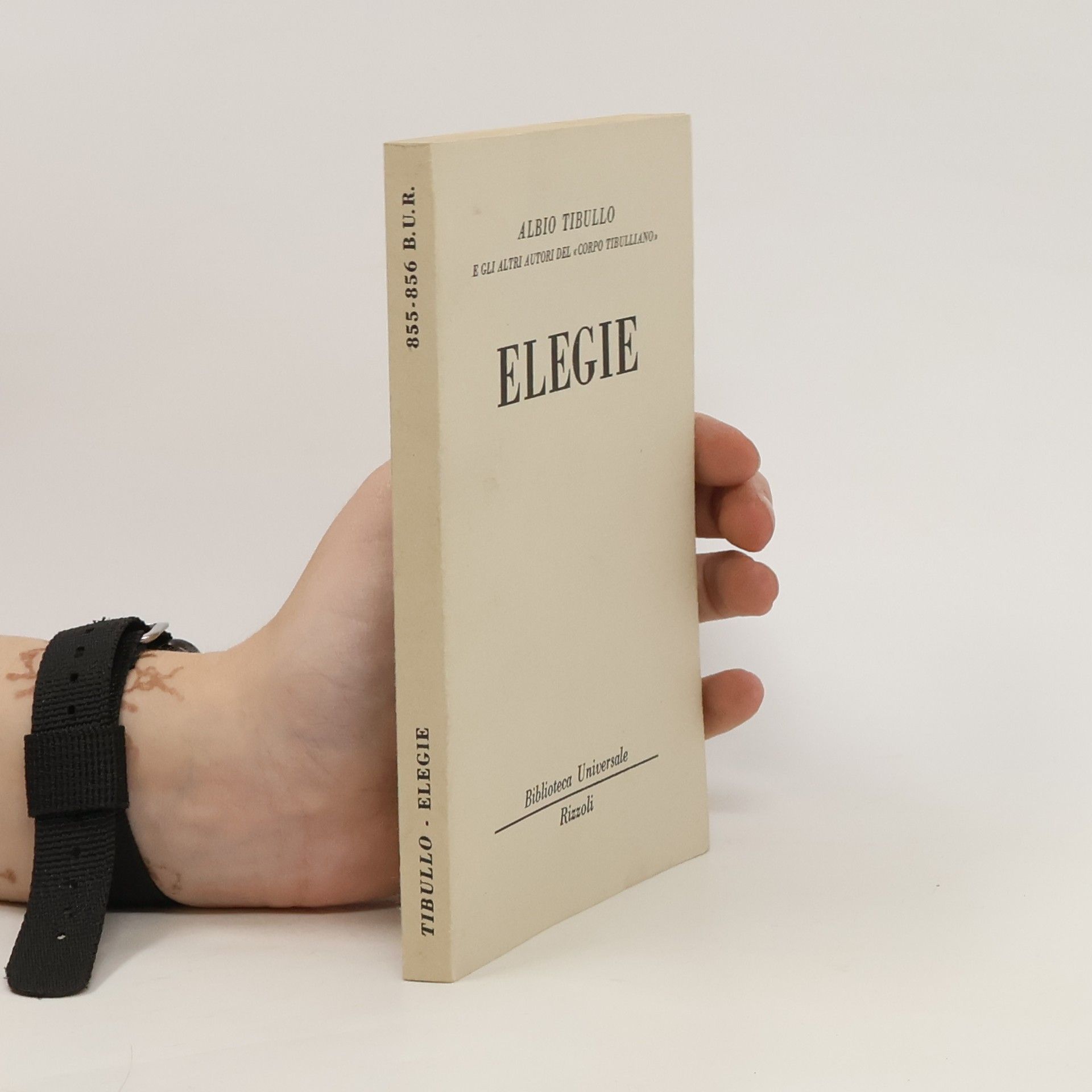 Albio Tibullo Elegie